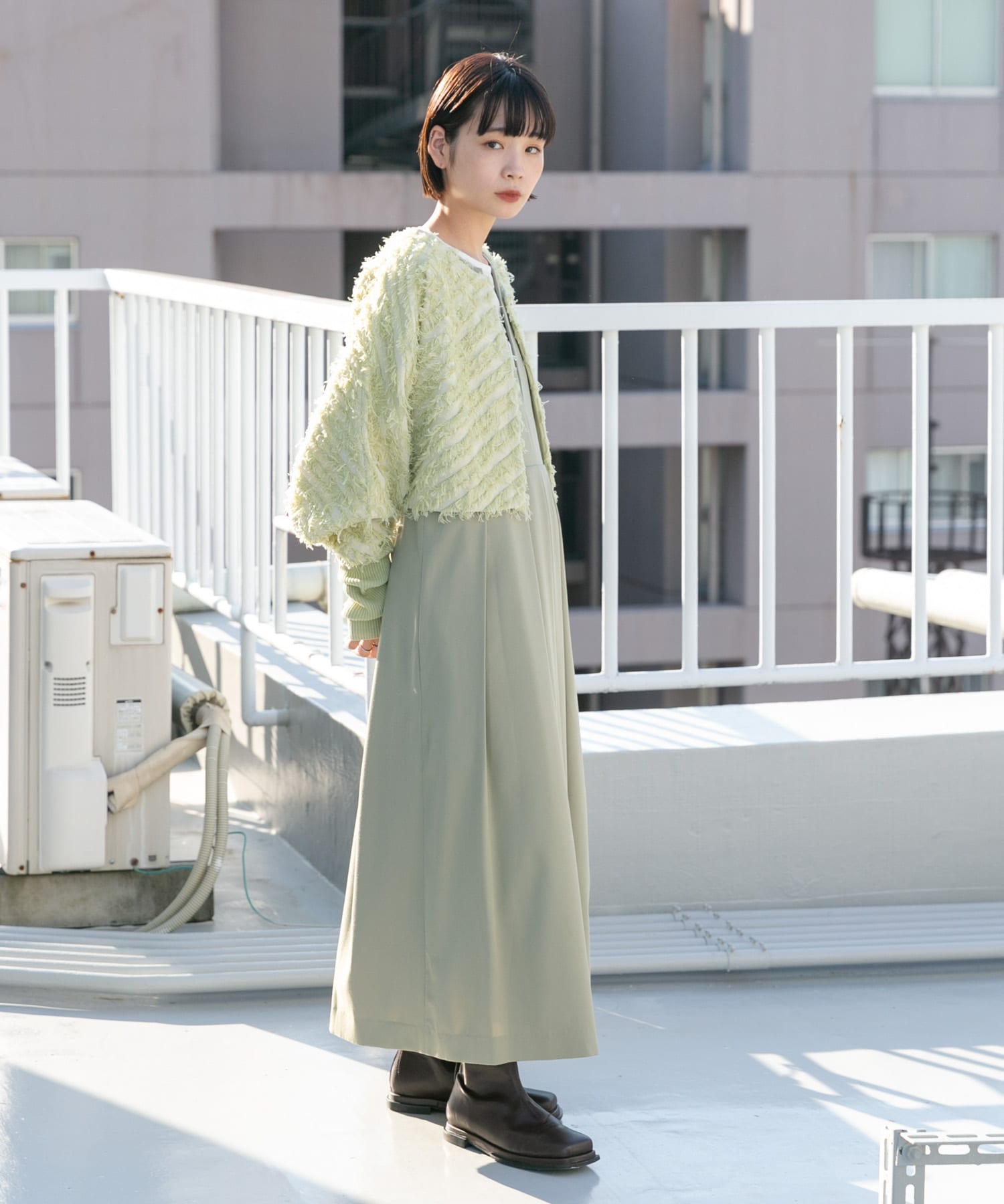 身長：160cm サイズ：36
