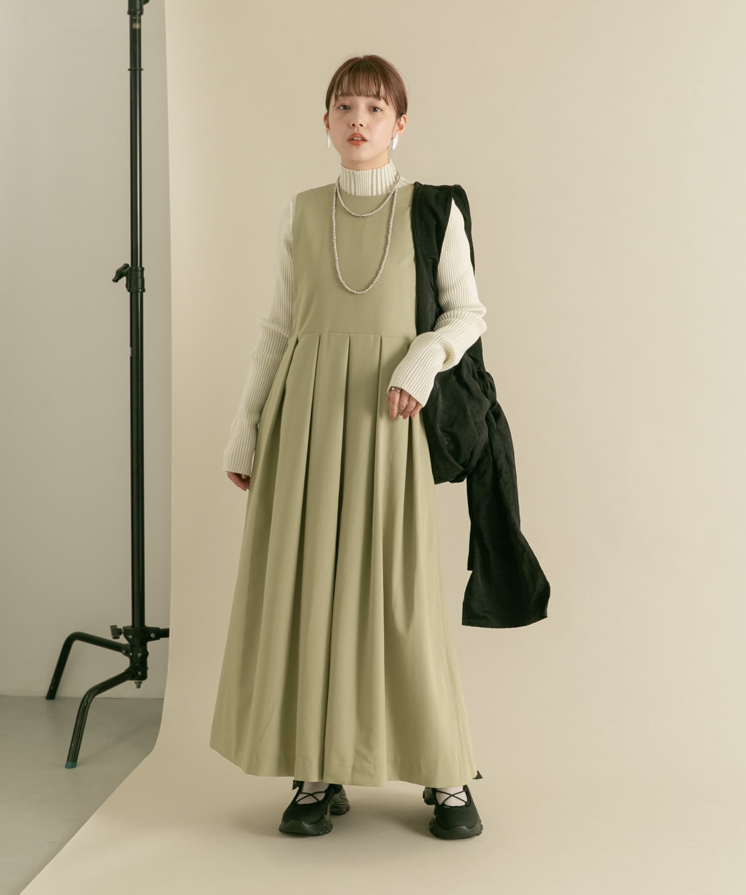 身長：160cm サイズ：36