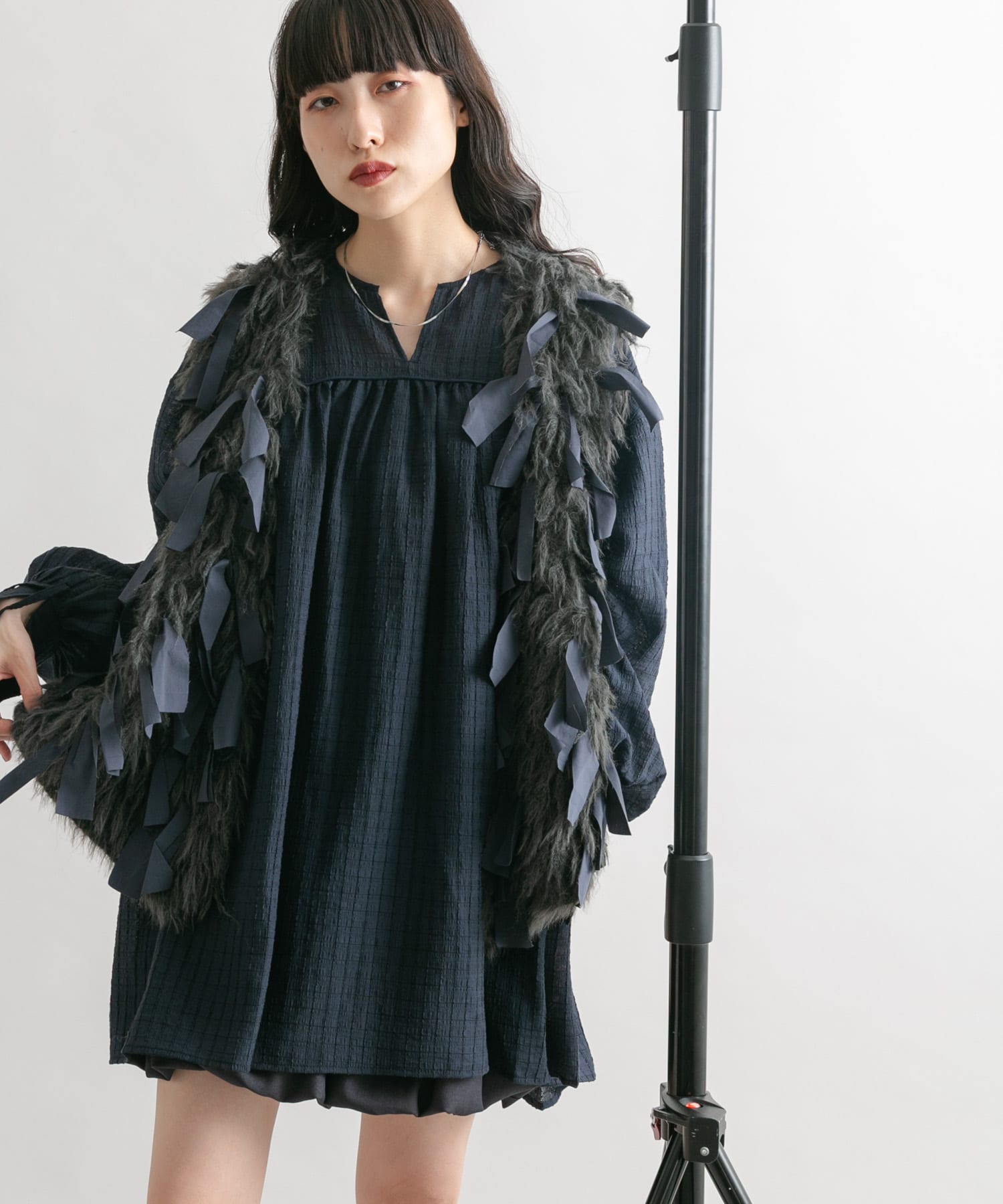 身長：160cm サイズ：one