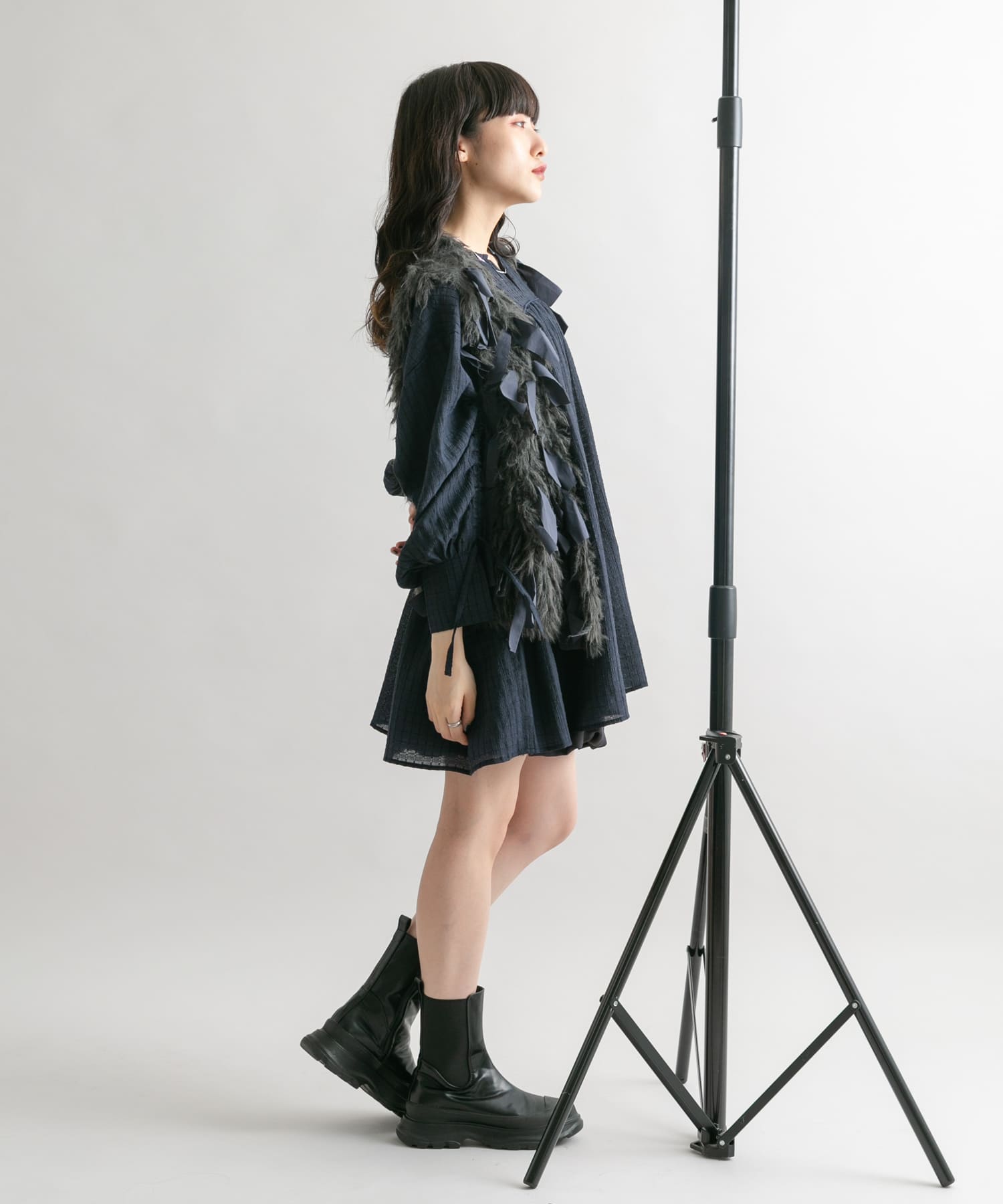 身長：160cm サイズ：one