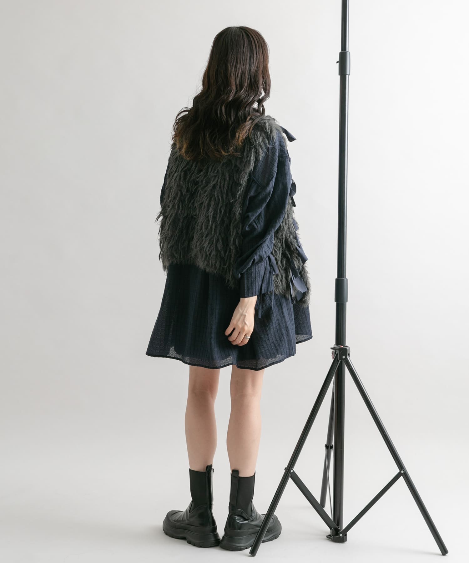 身長：160cm サイズ：one