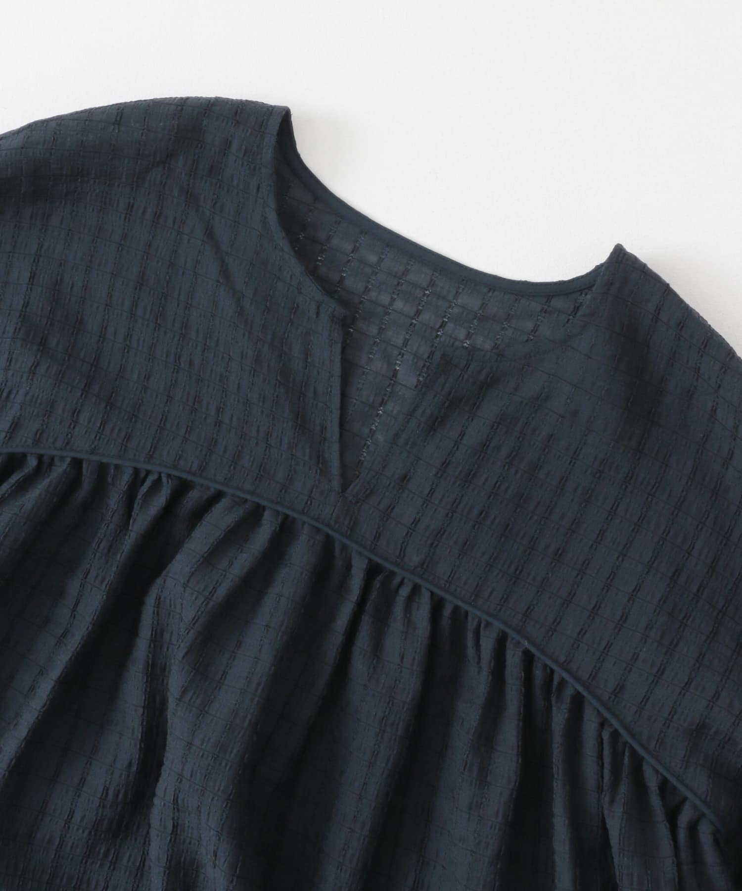 ドロストスリーブミニワンピース NAVY one