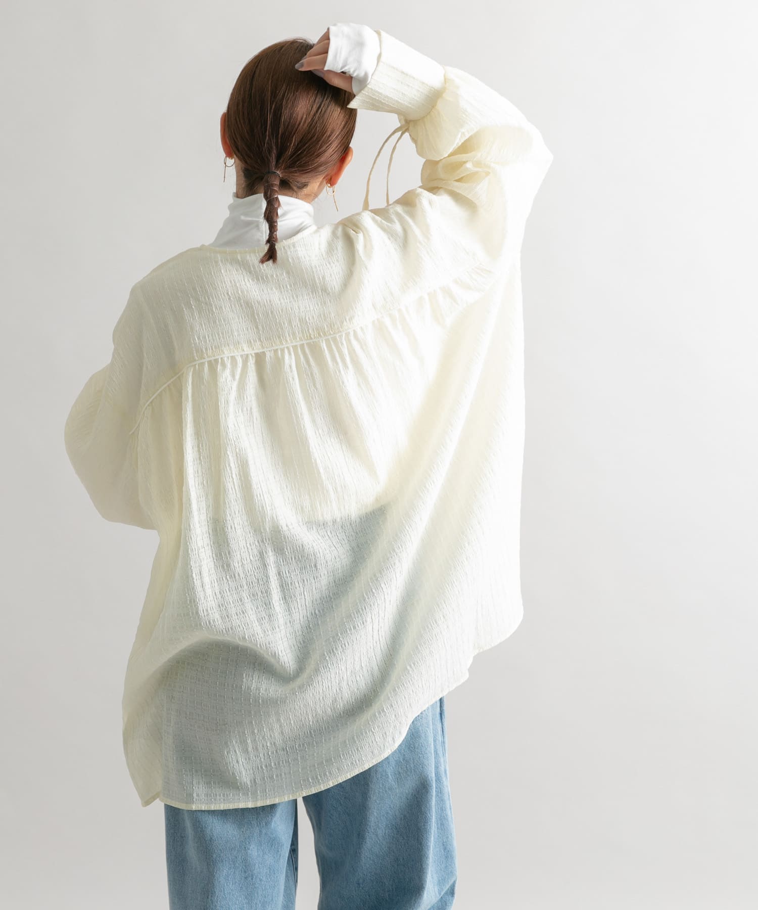 身長：160cm サイズ：one