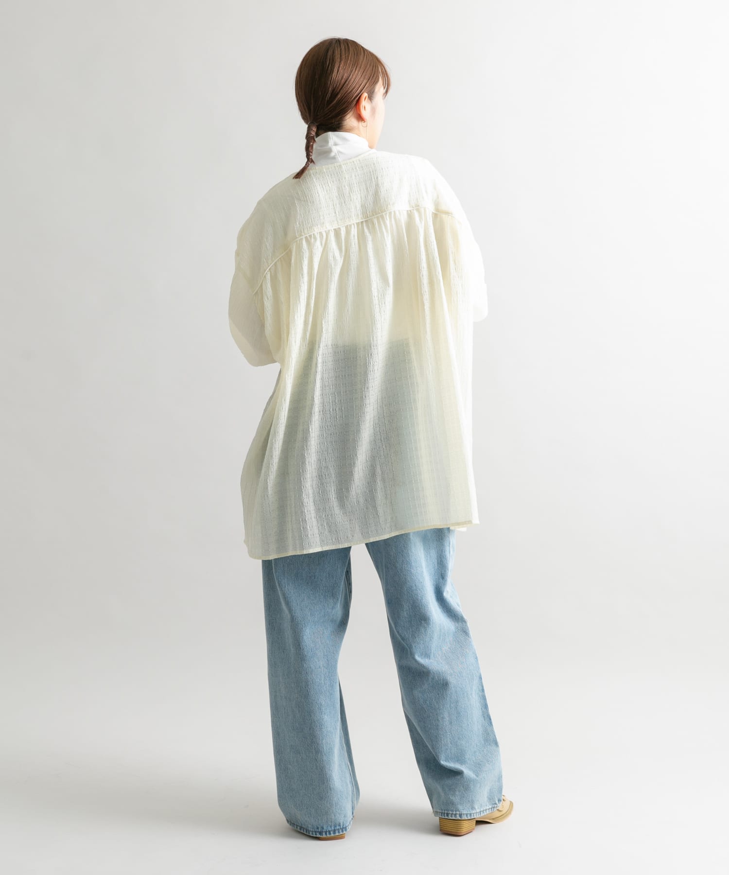 身長：160cm サイズ：one