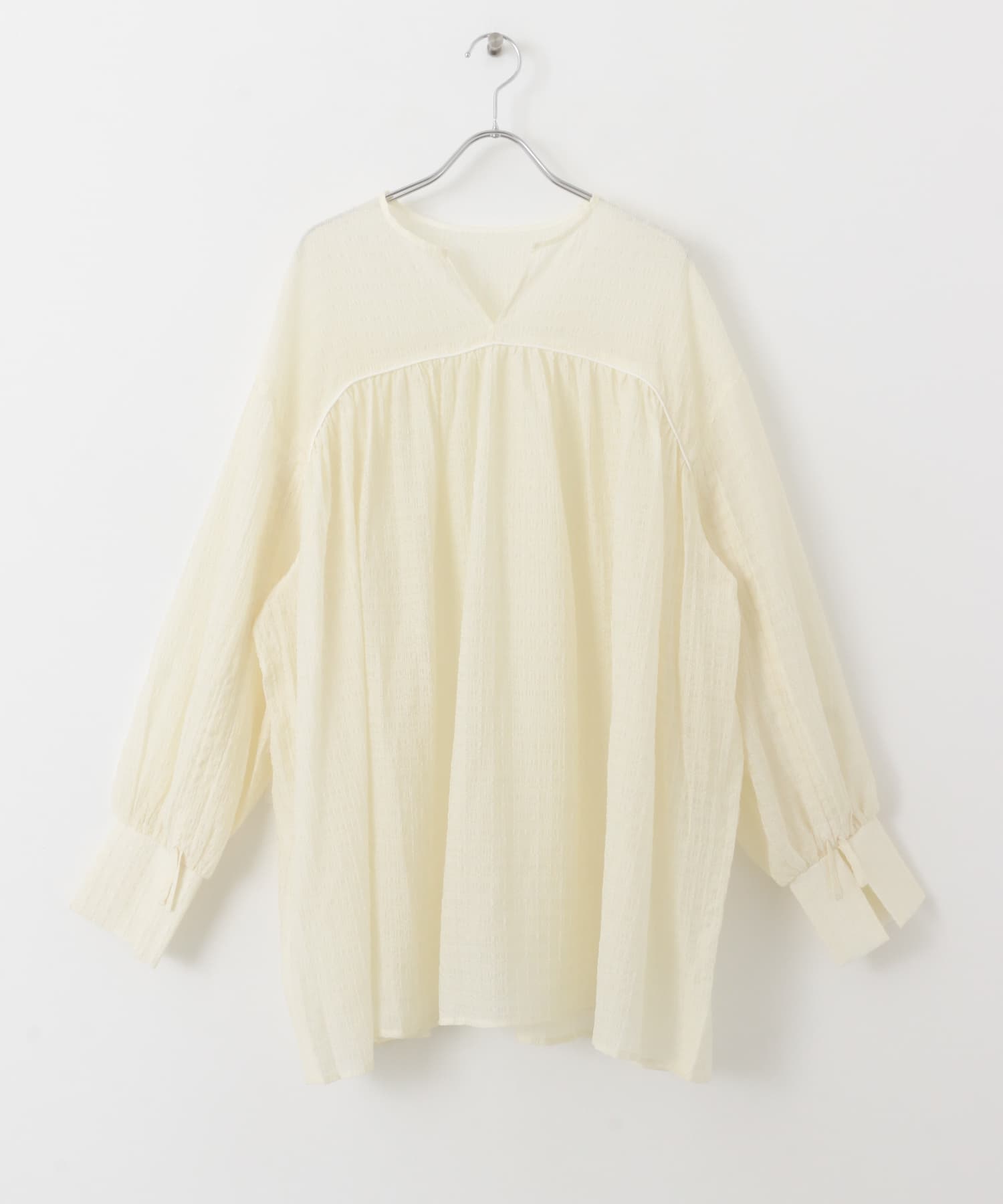 ドロストスリーブミニワンピース IVORY one
