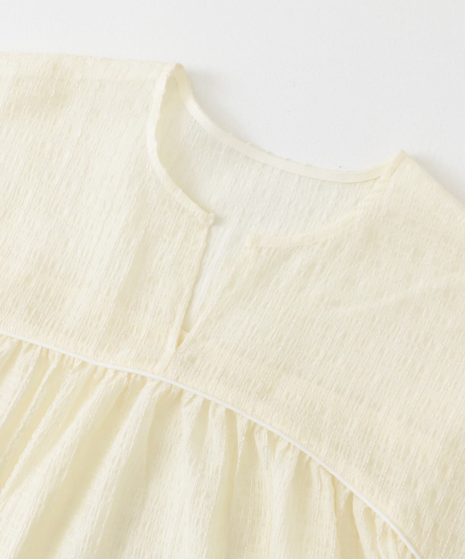 ドロストスリーブミニワンピース IVORY one