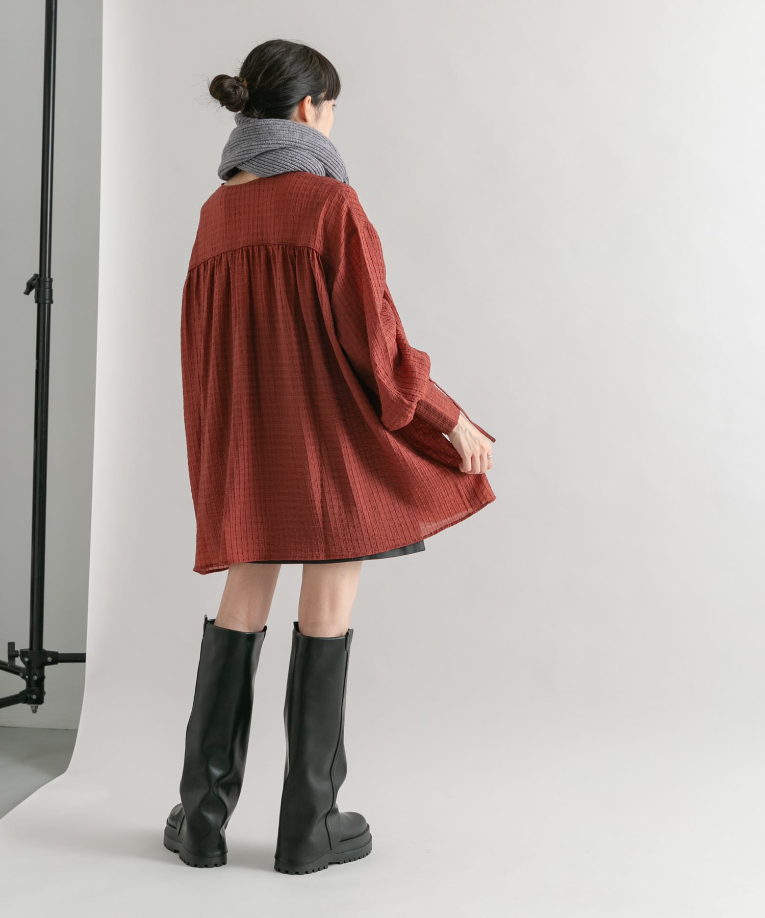 身長：160cm サイズ：one