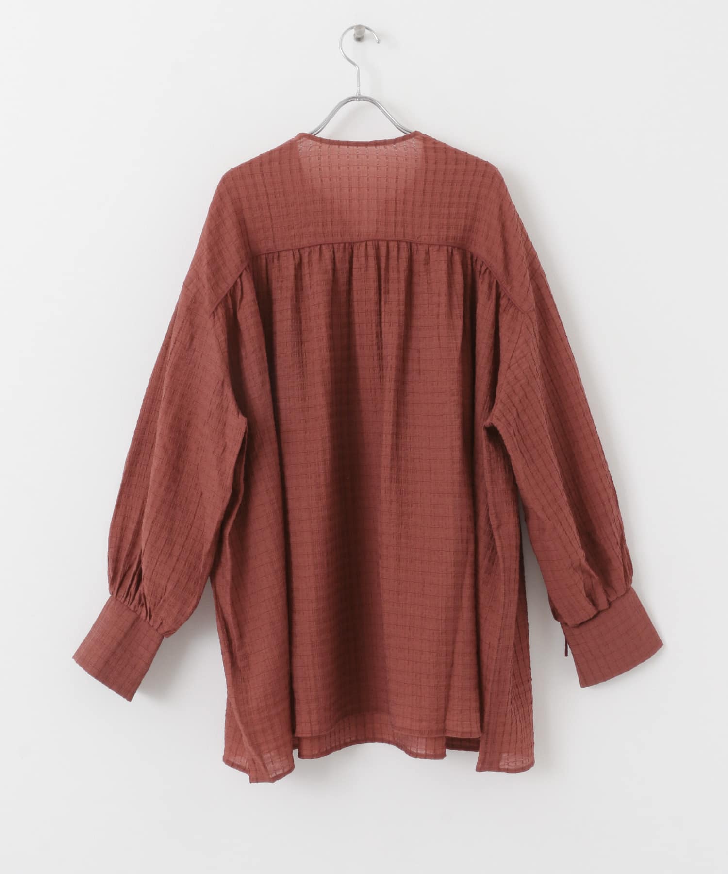 ドロストスリーブミニワンピース BORDEAUX one