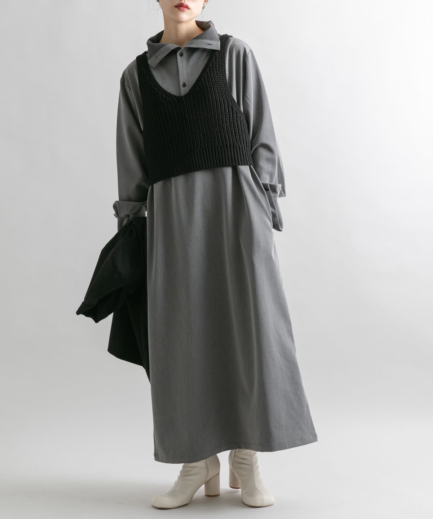 身長：160cm サイズ：one