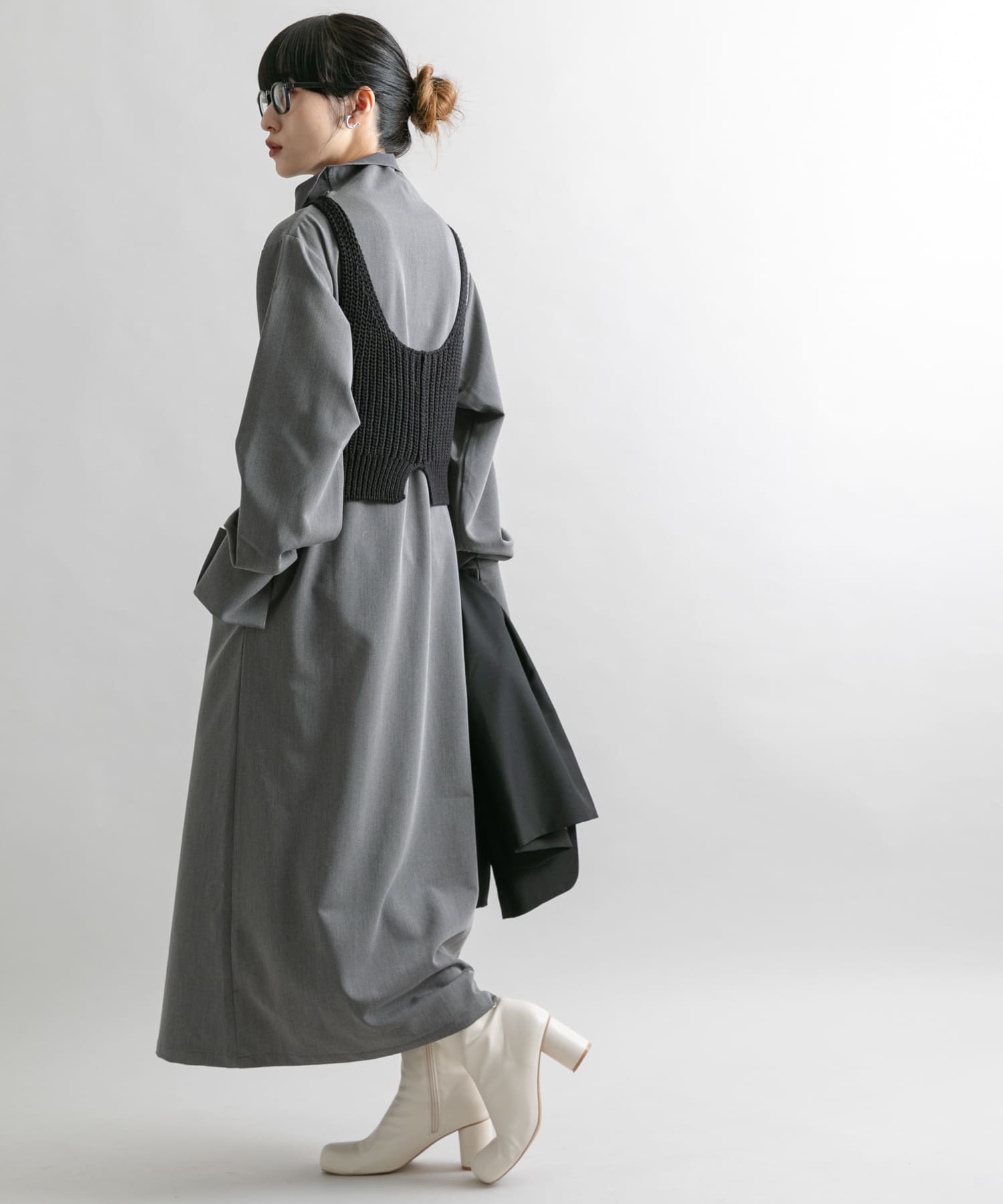 身長：160cm サイズ：one