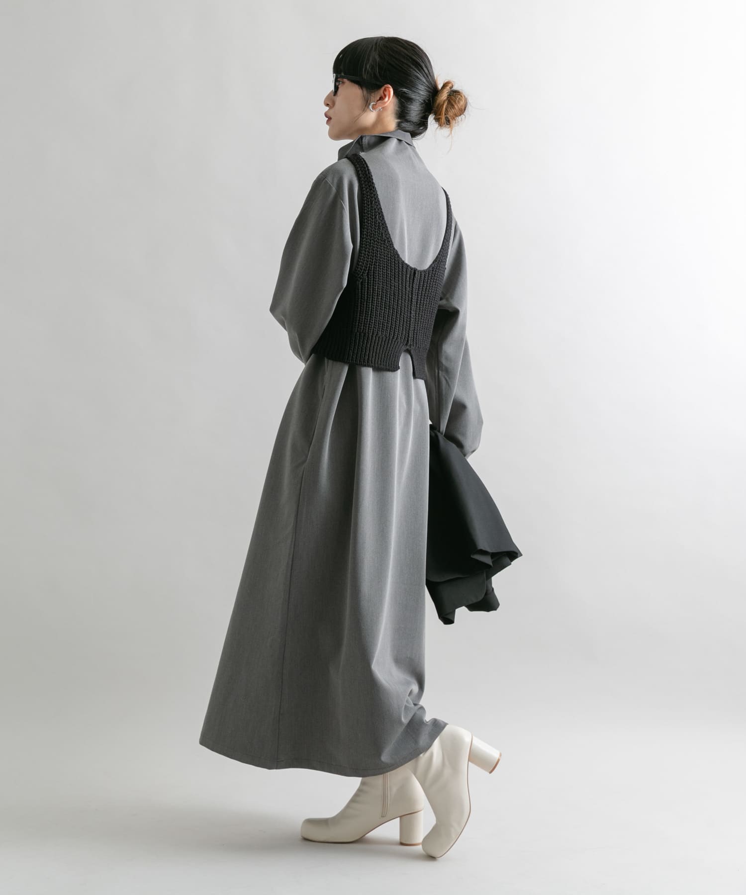 身長：160cm サイズ：one