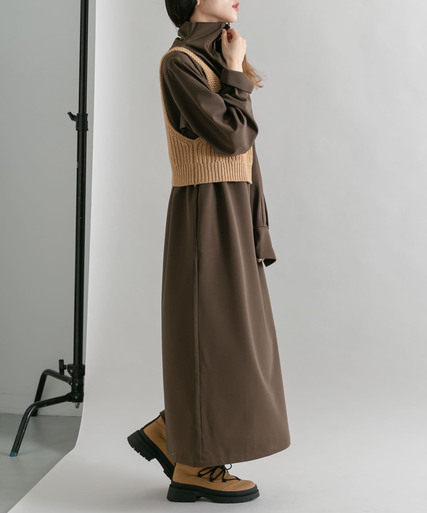 身長：160cm サイズ：one
