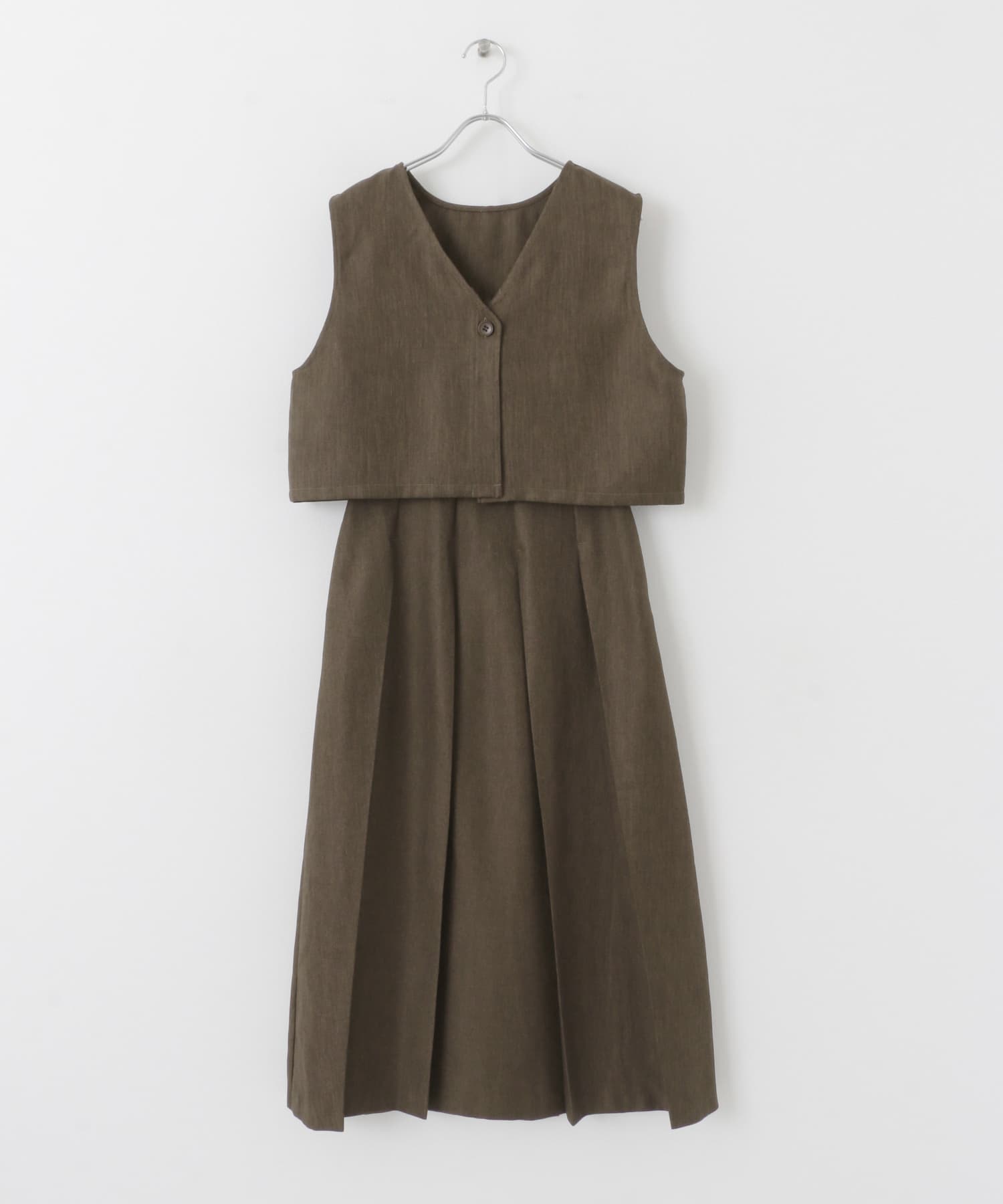 ベストセパレートワンピース D.BROWN2 36