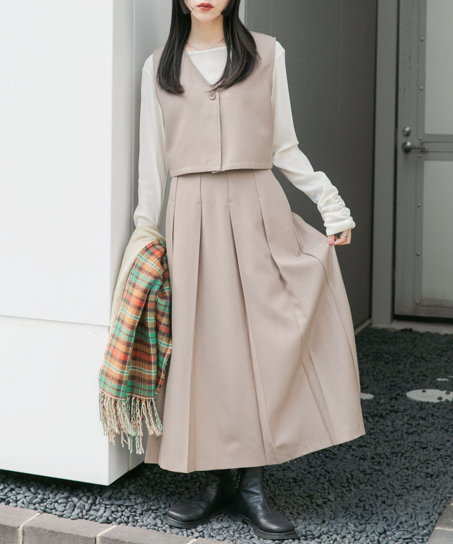 身長：160cm サイズ：36