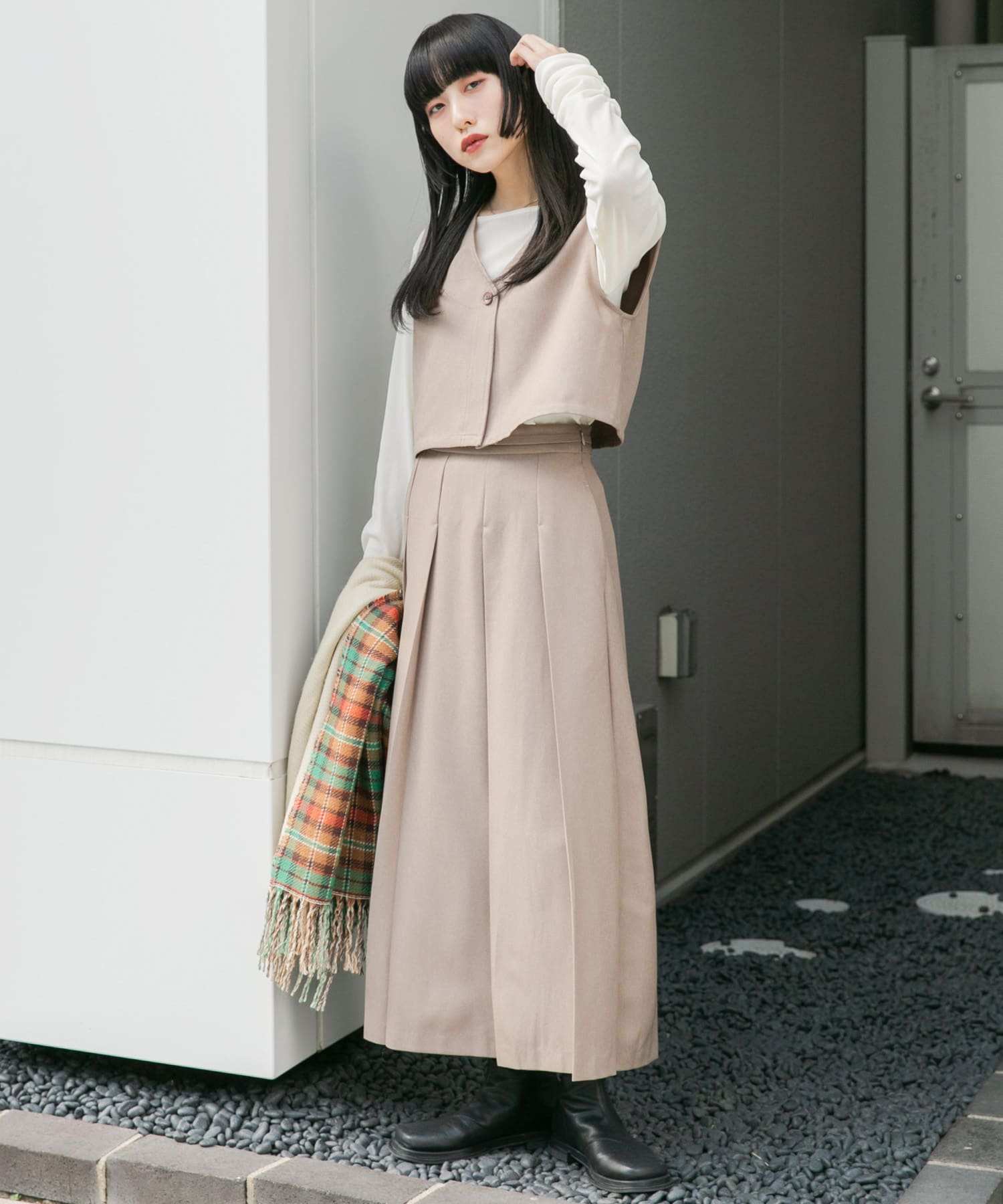 ベストセパレートワンピース(36 BEIGE2): ワンピース｜URBAN RESEARCH