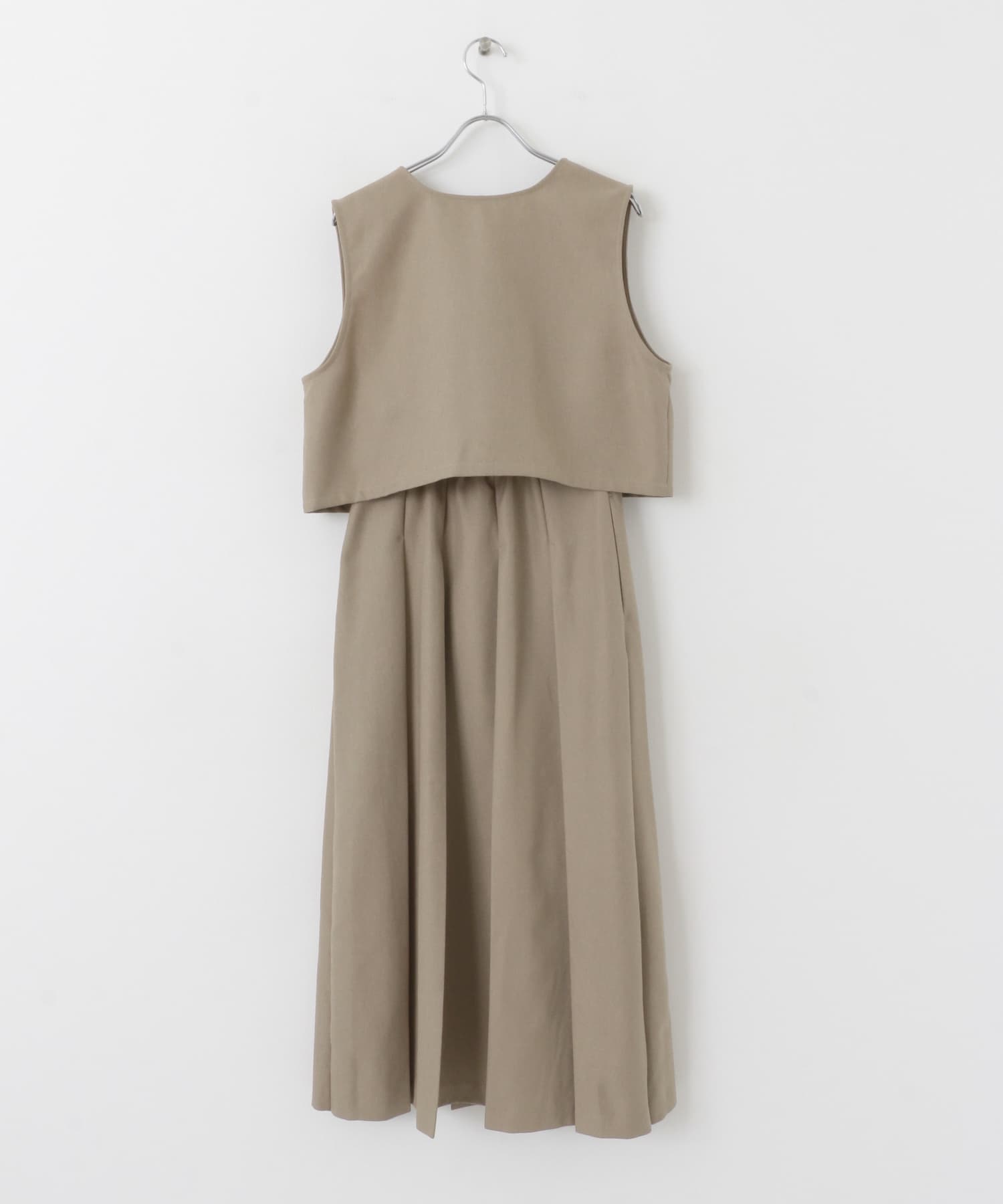 ベストセパレートワンピース BEIGE2 36