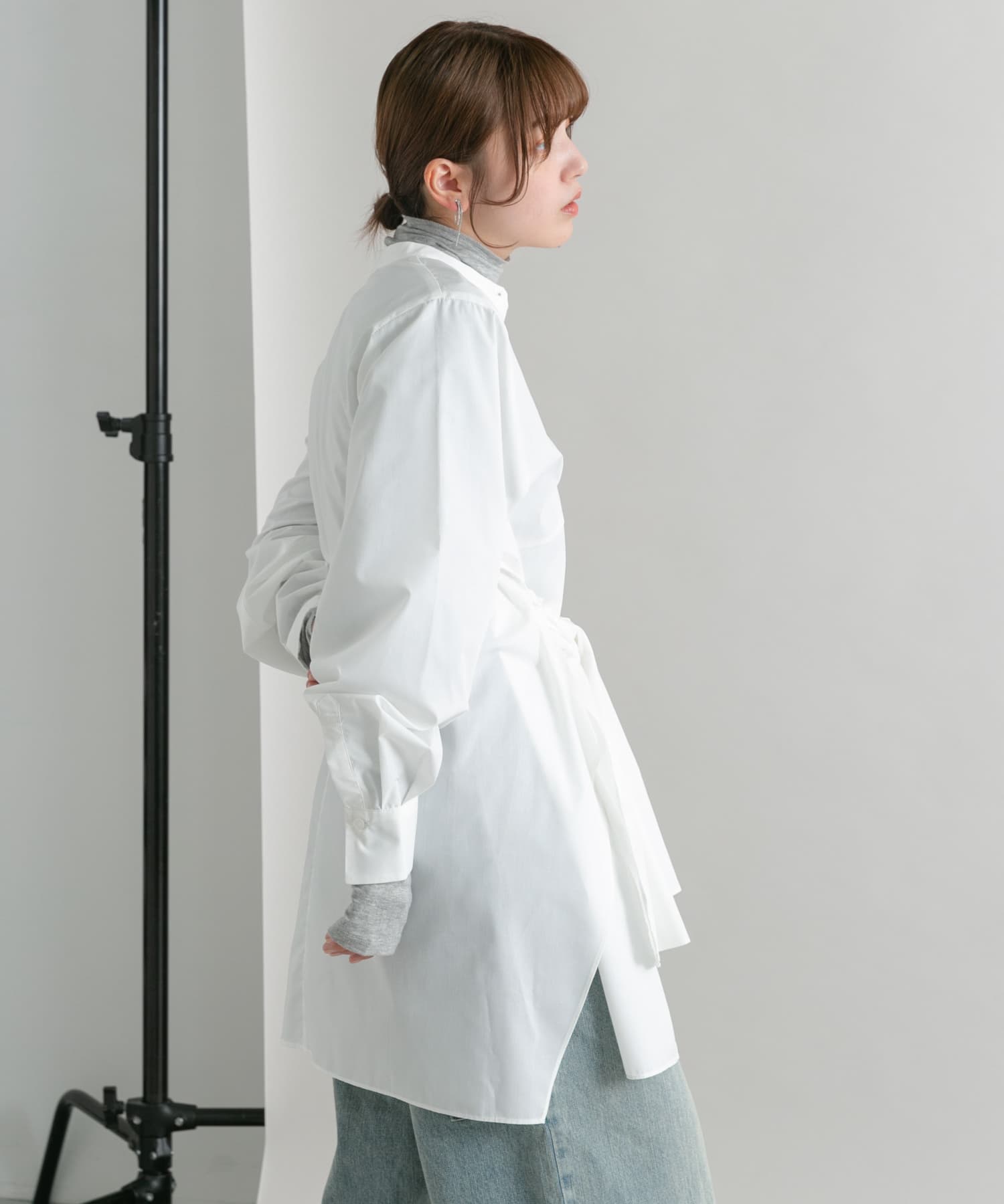 身長：160cm サイズ：one