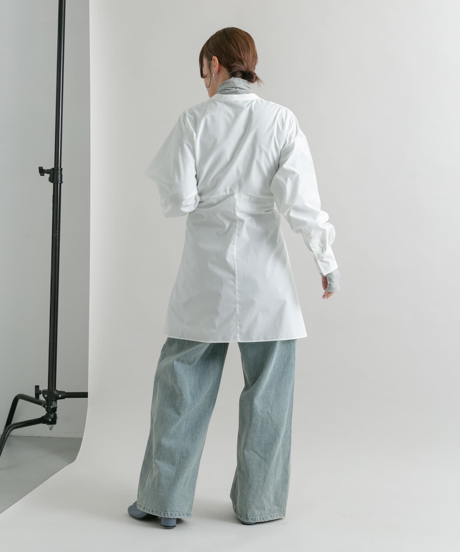 身長：160cm サイズ：one