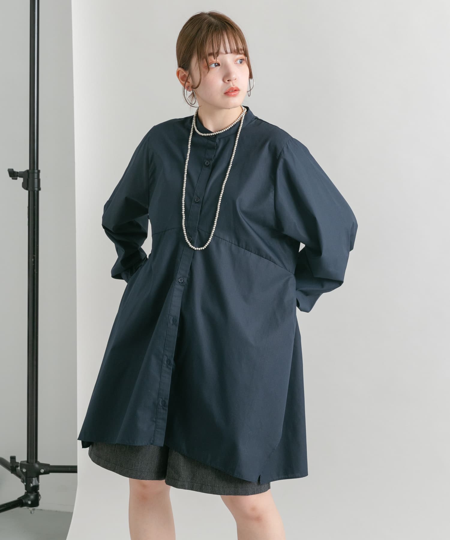 身長：160cm サイズ：one