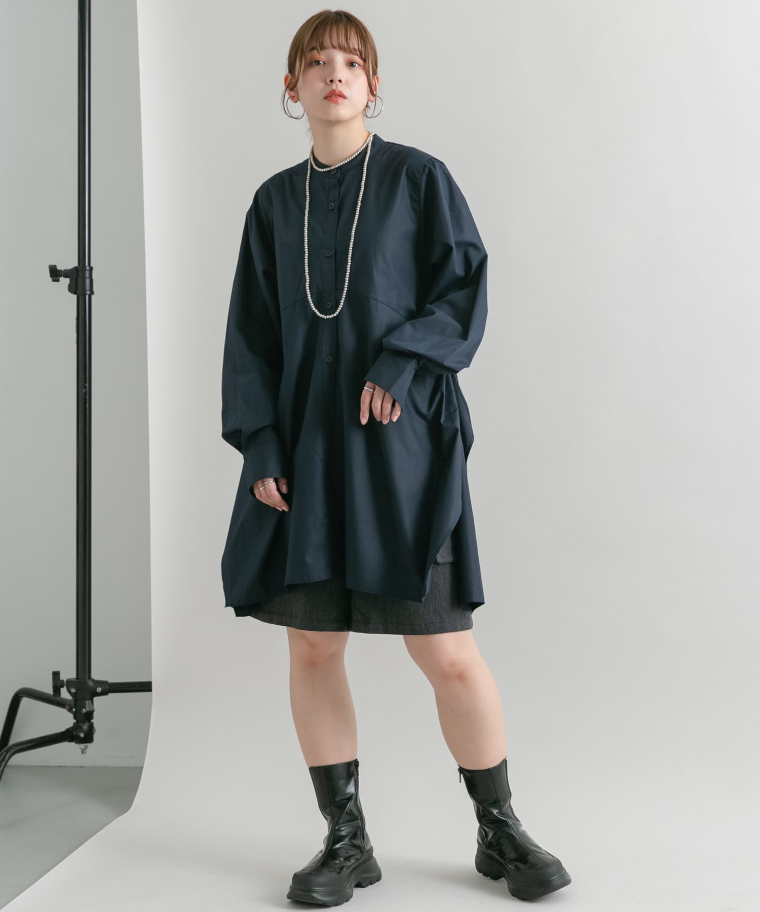 身長：160cm サイズ：one