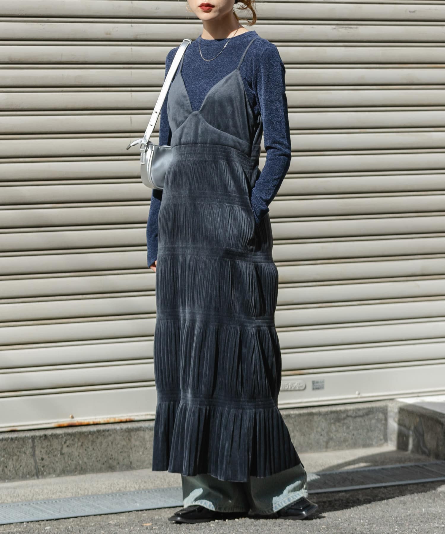 身長：160cm サイズ：one