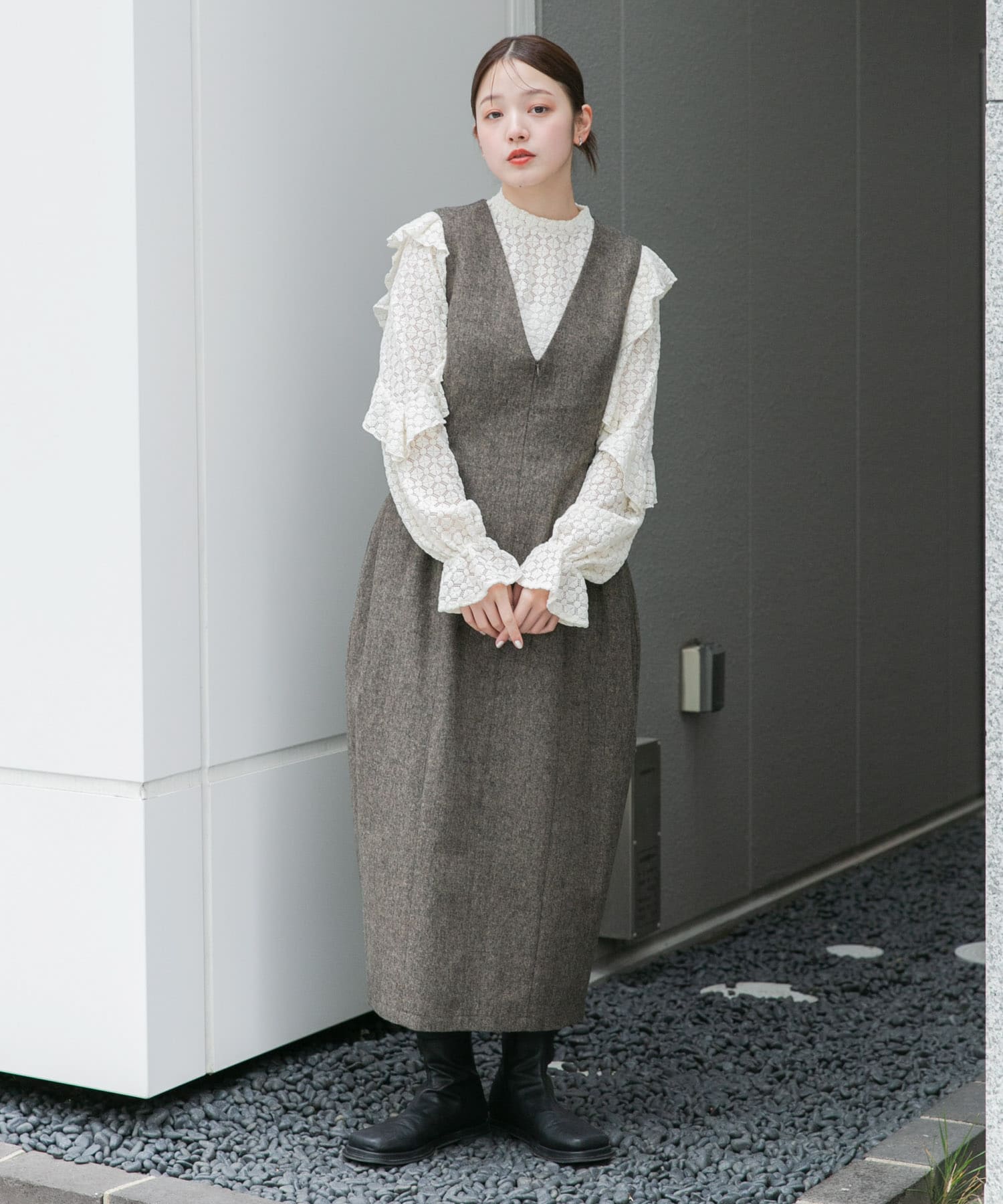 身長：160cm サイズ：36