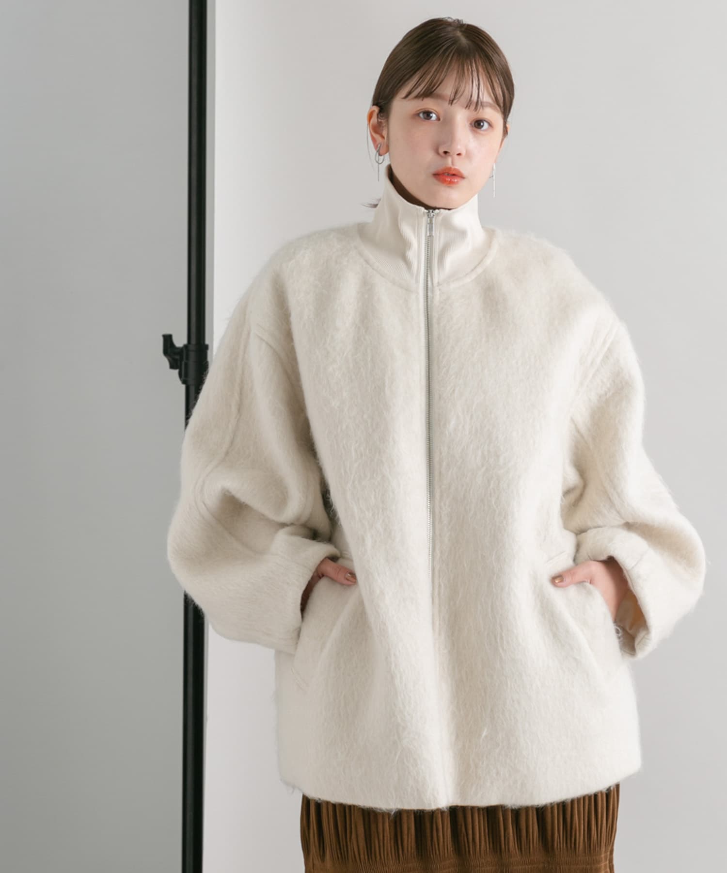 身長：160cm サイズ：one