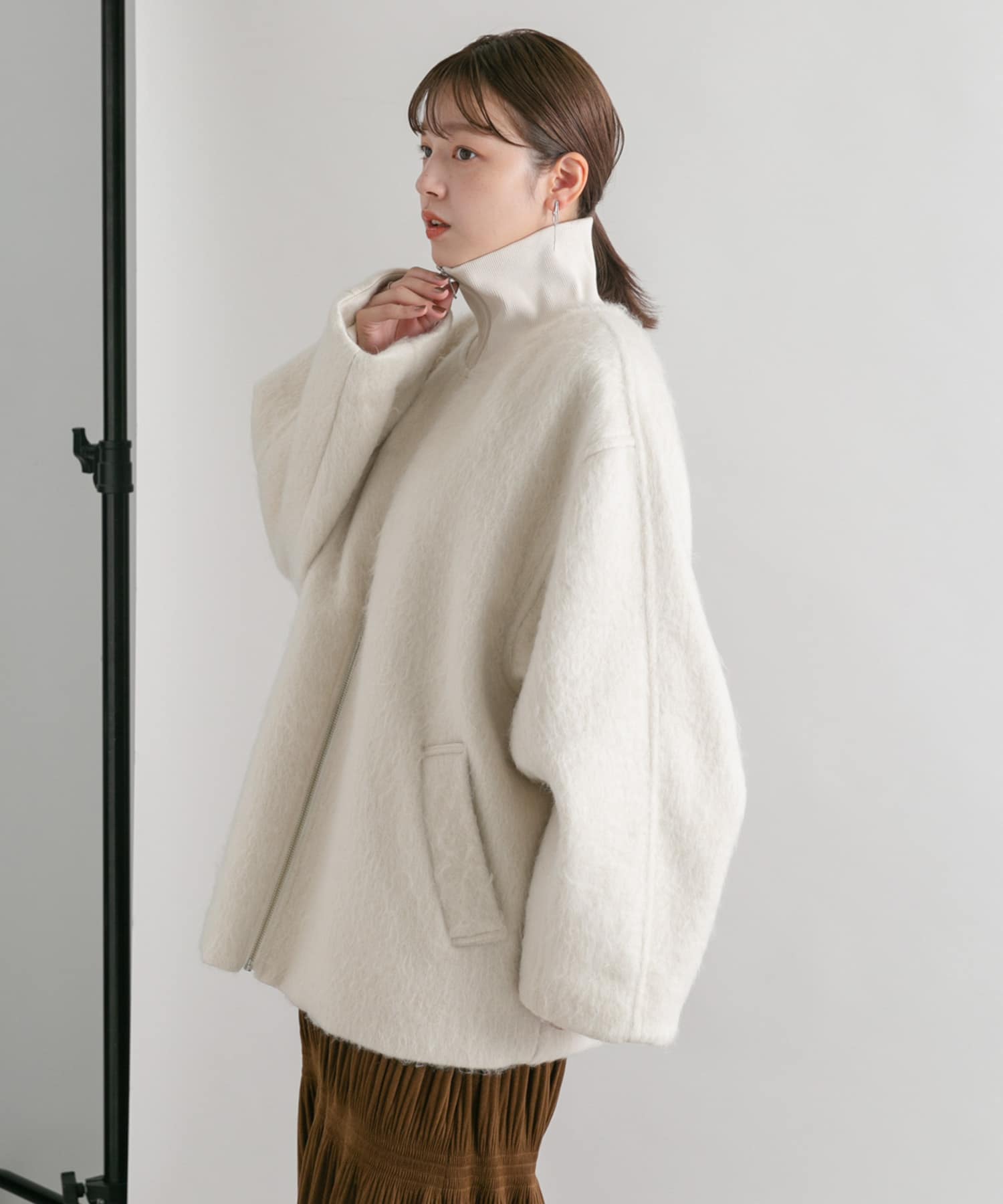 身長：160cm サイズ：one