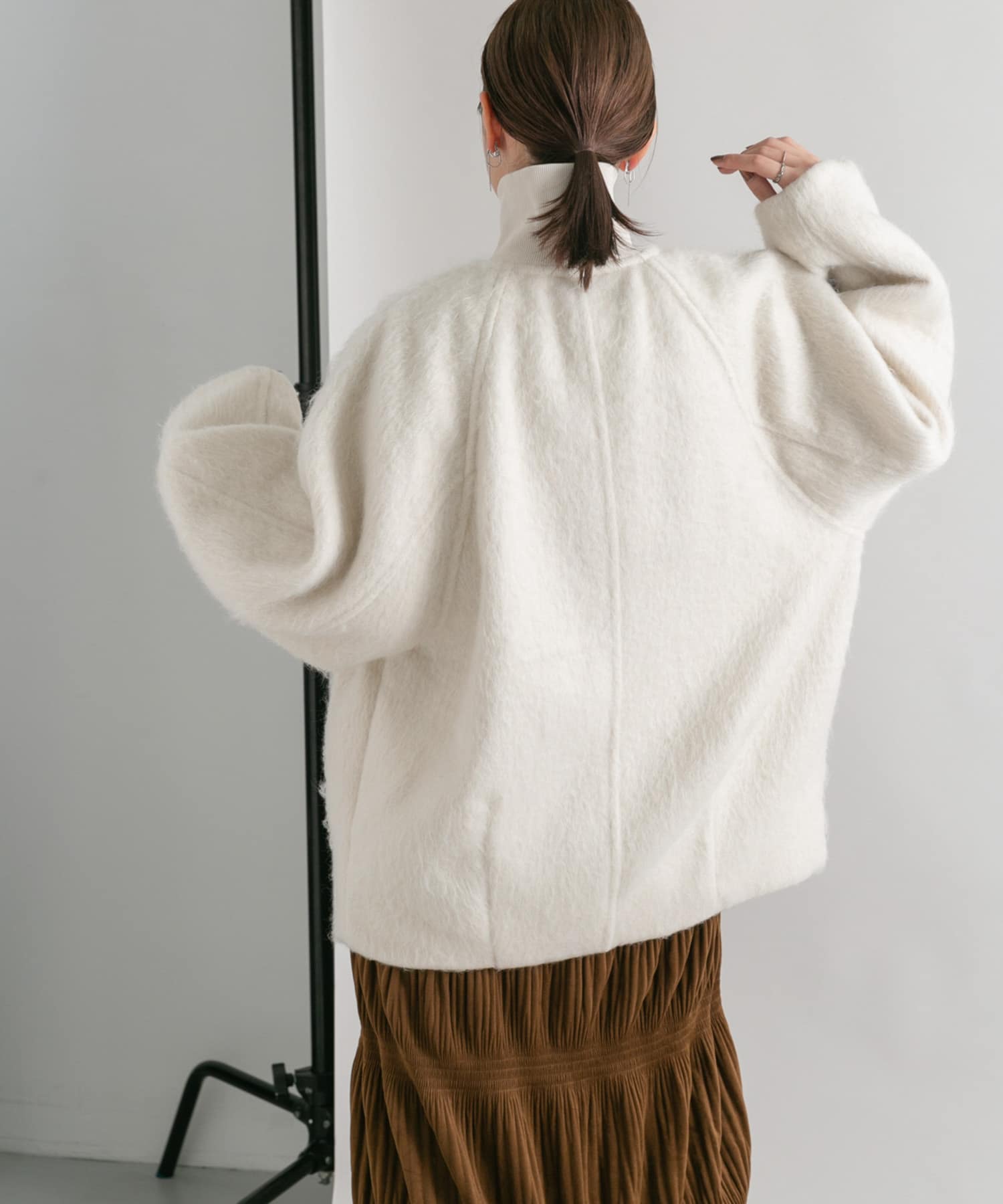 身長：160cm サイズ：one
