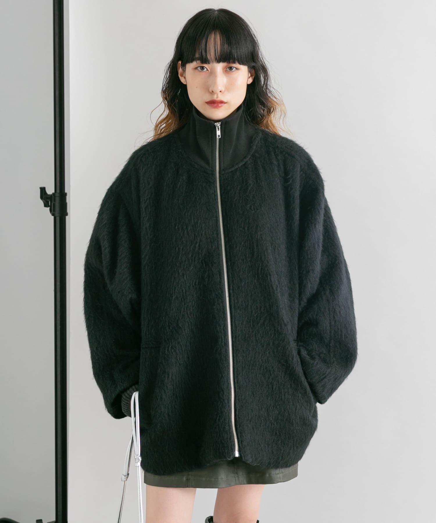身長：160cm サイズ：one