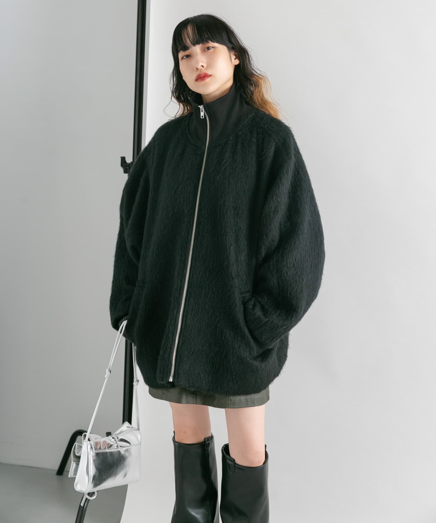 身長：160cm サイズ：one