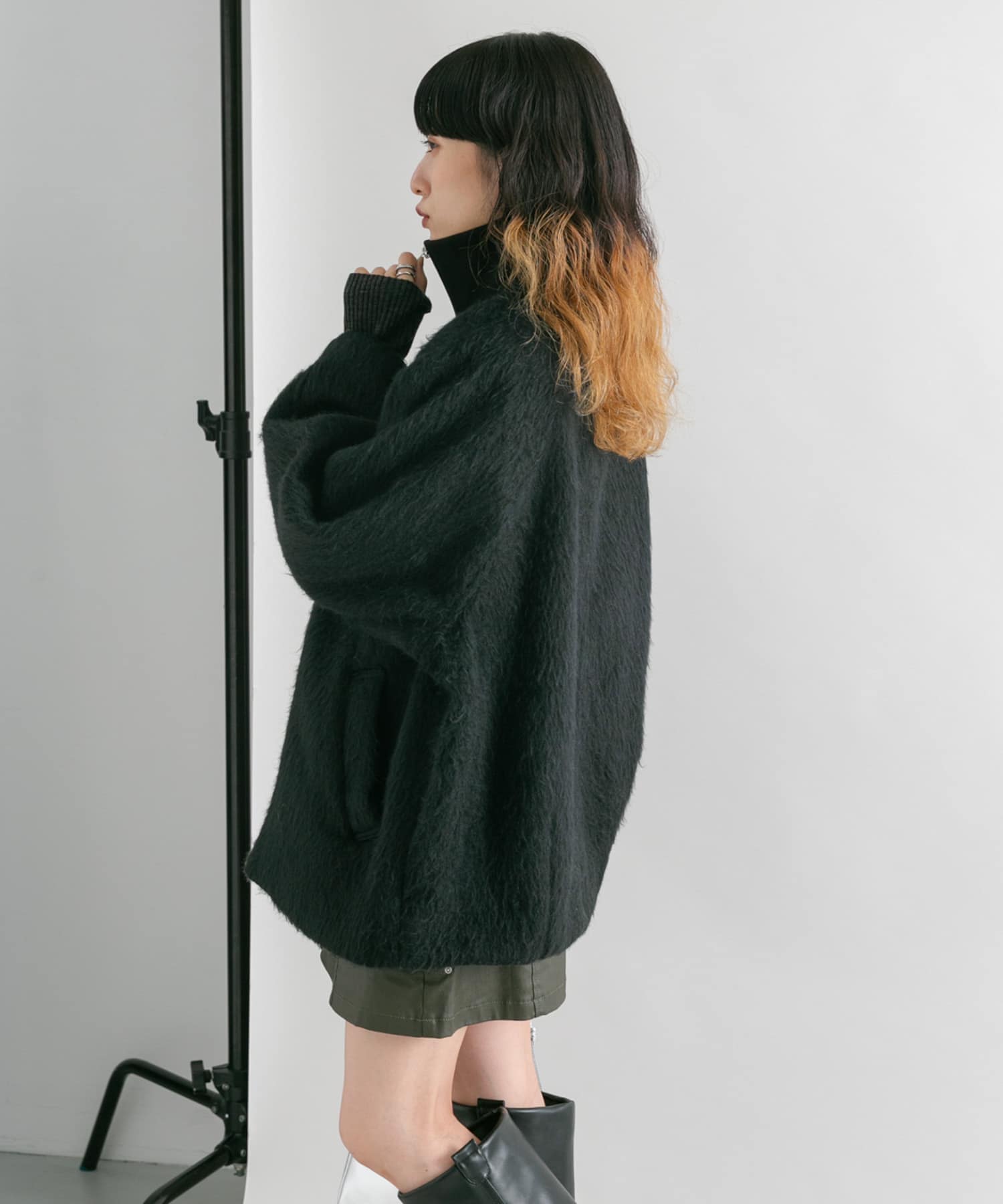 身長：160cm サイズ：one