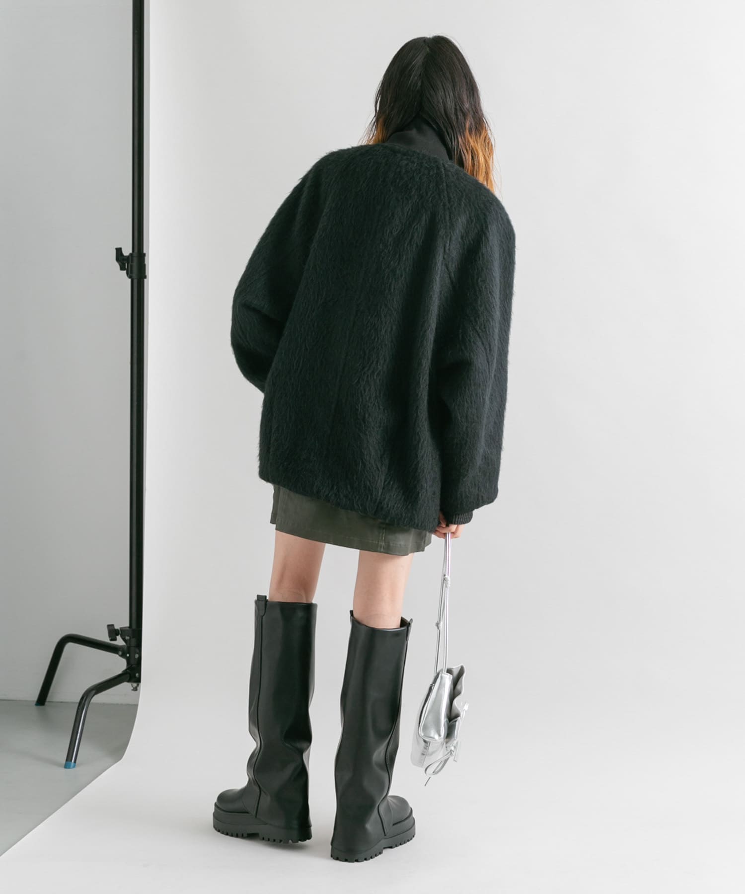身長：160cm サイズ：one