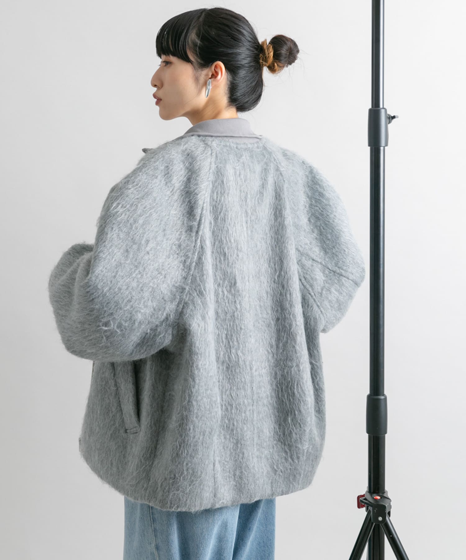 身長：160cm サイズ：one