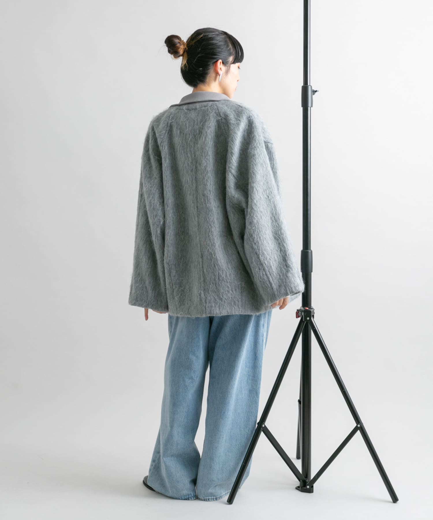 身長：160cm サイズ：one