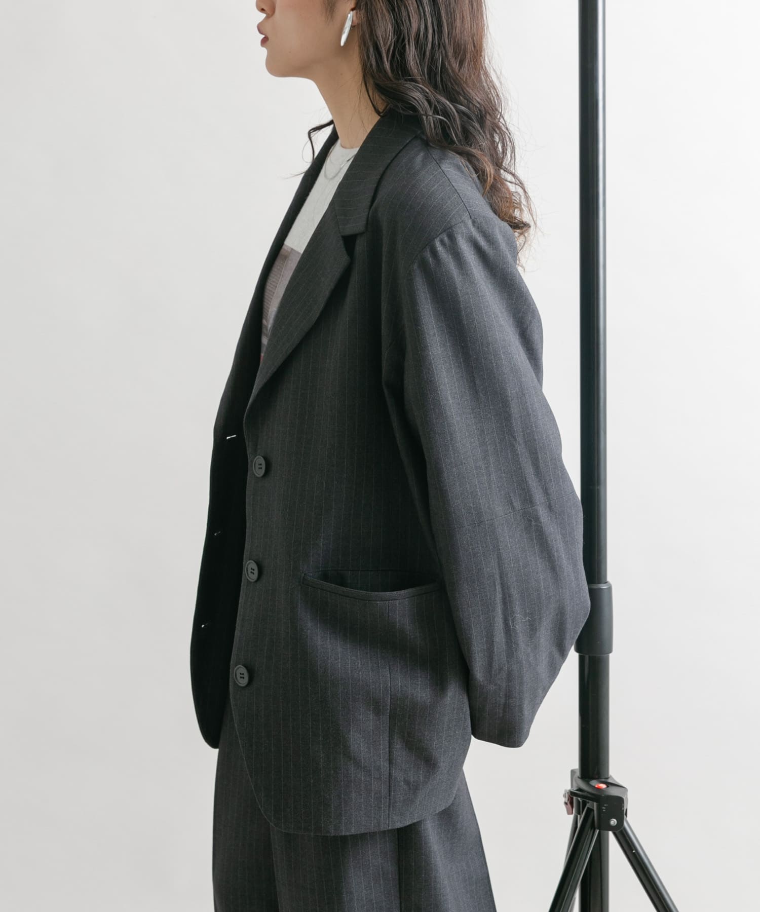 身長：160cm サイズ：one