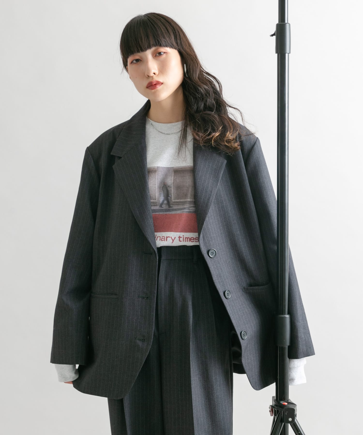 身長：160cm サイズ：one