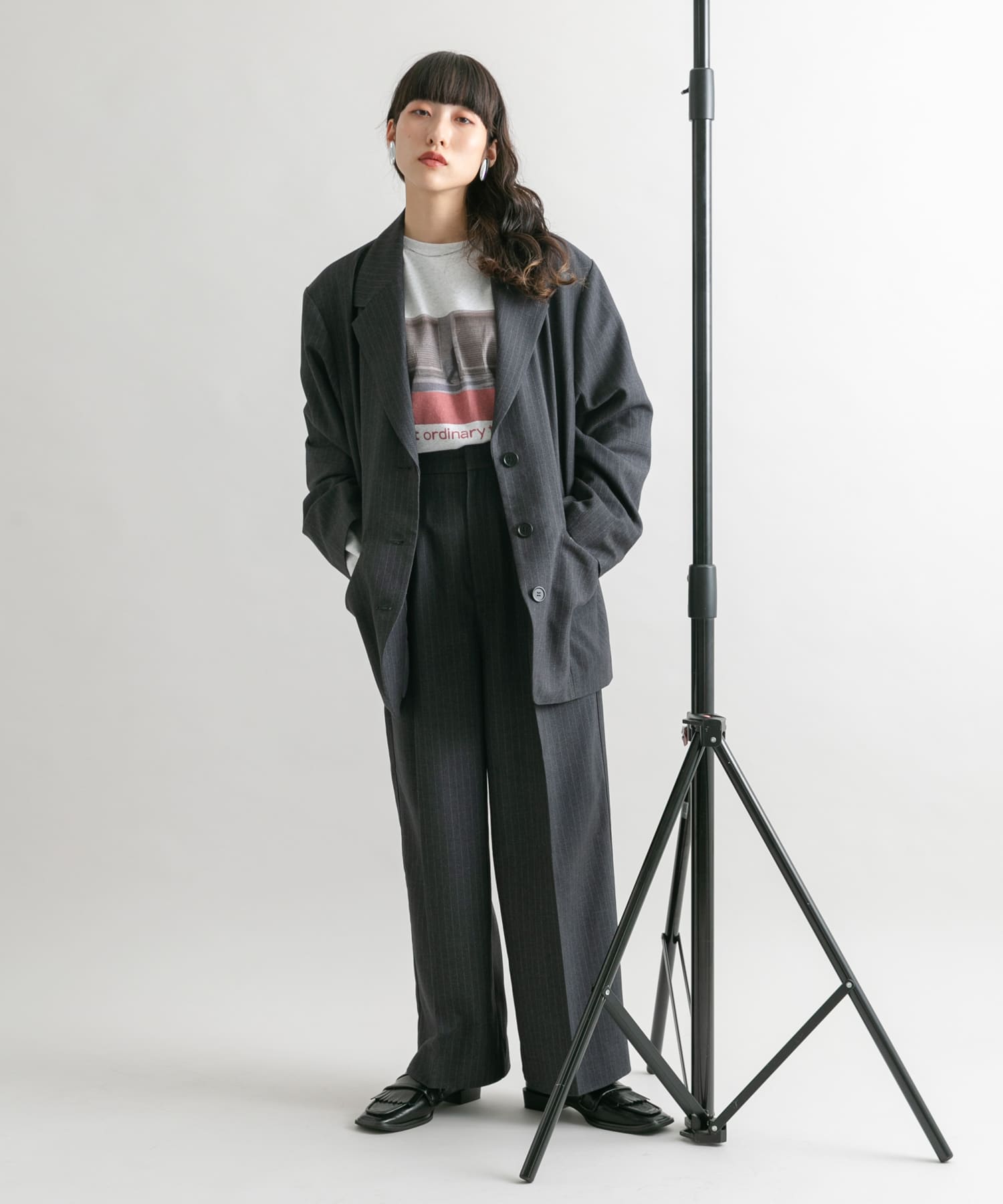 身長：160cm サイズ：one