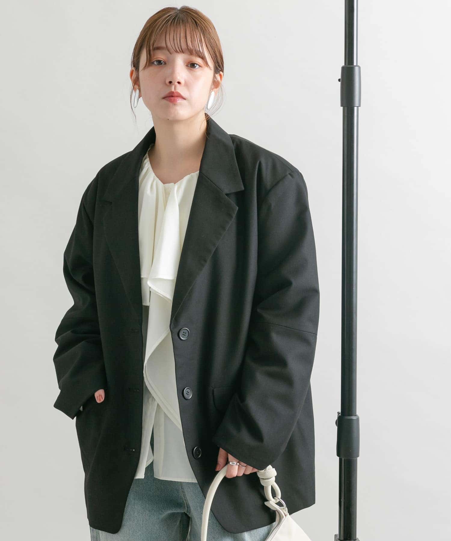 身長：160cm サイズ：one