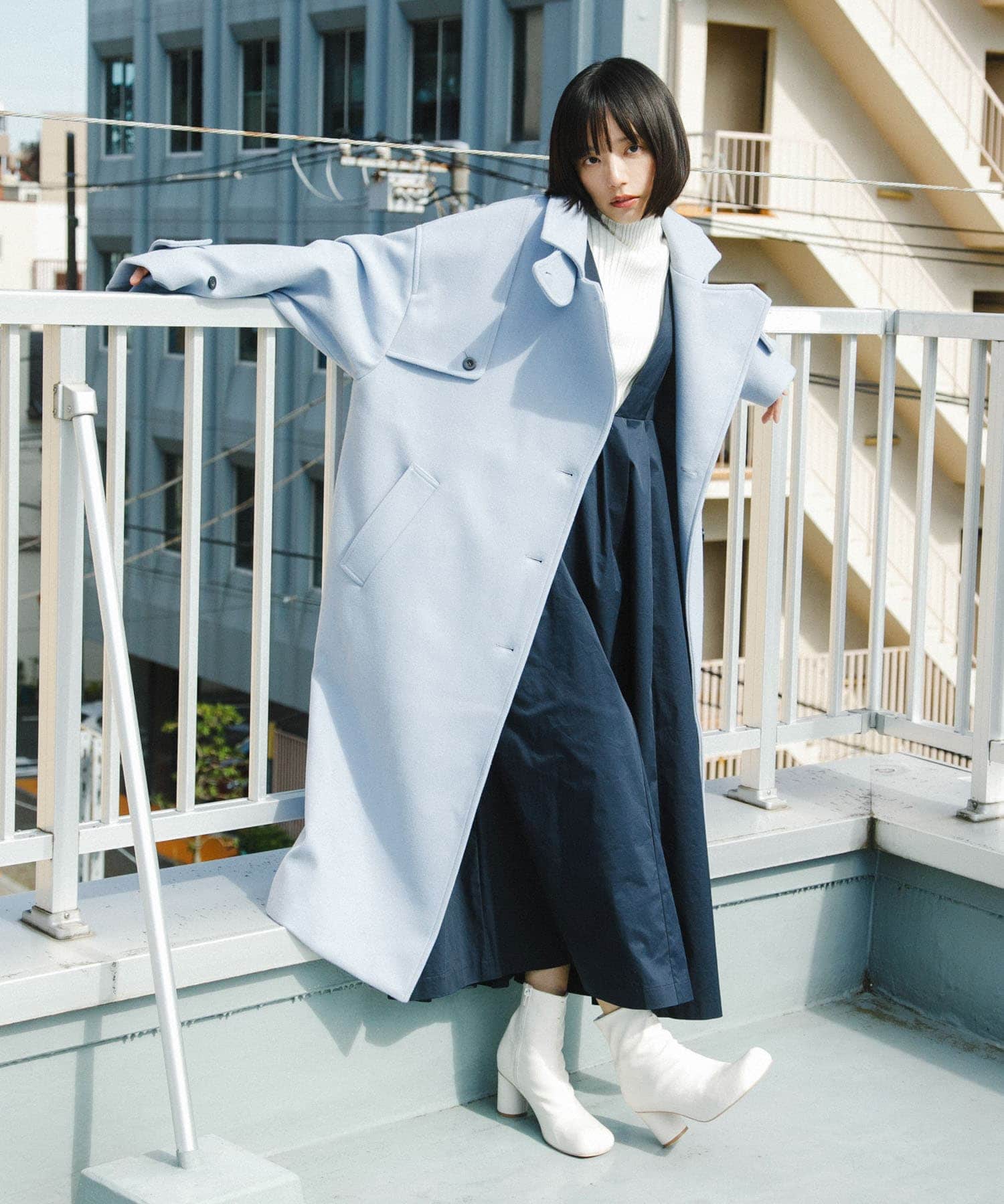 身長：168cm サイズ：38