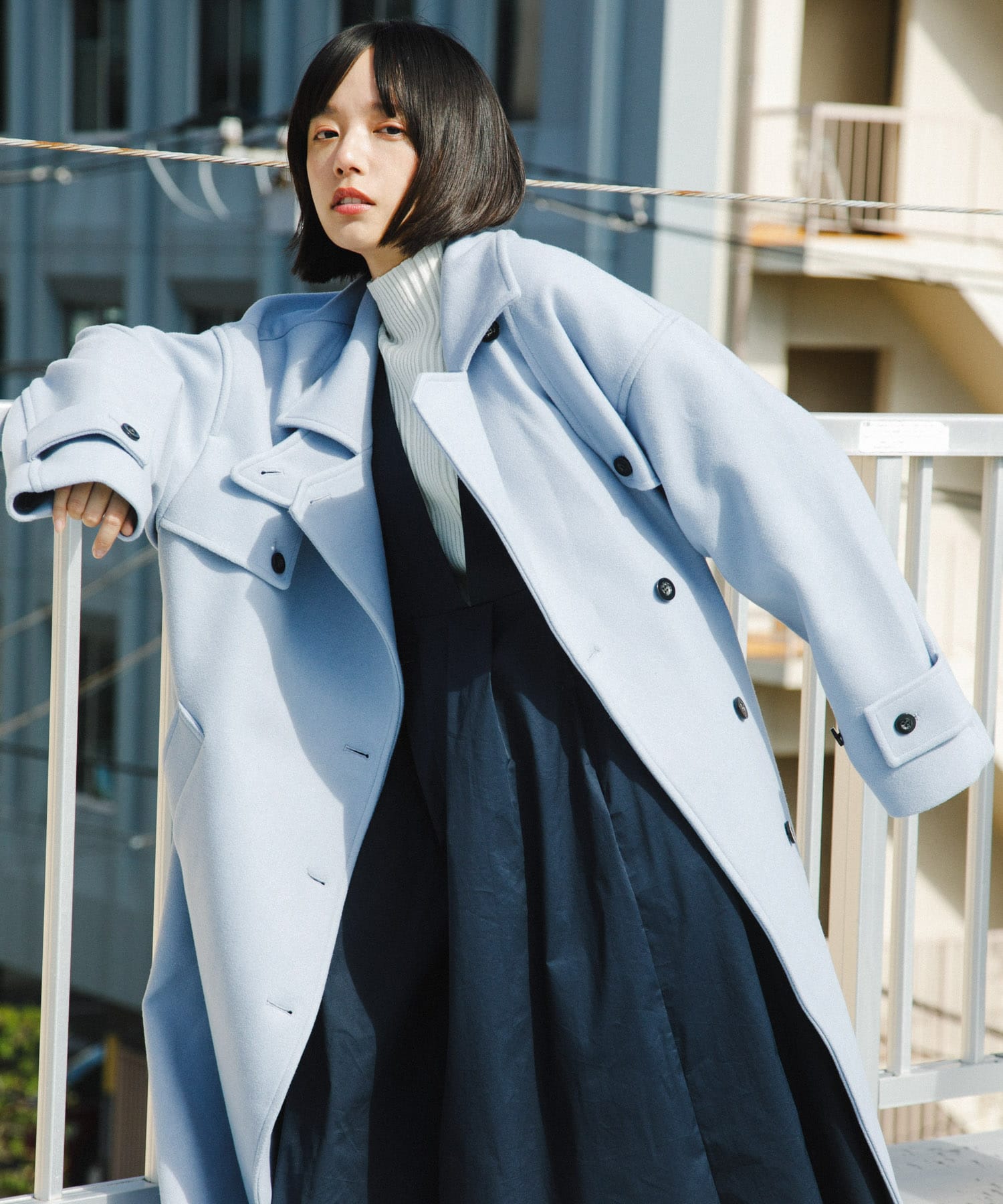 身長：168cm サイズ：38