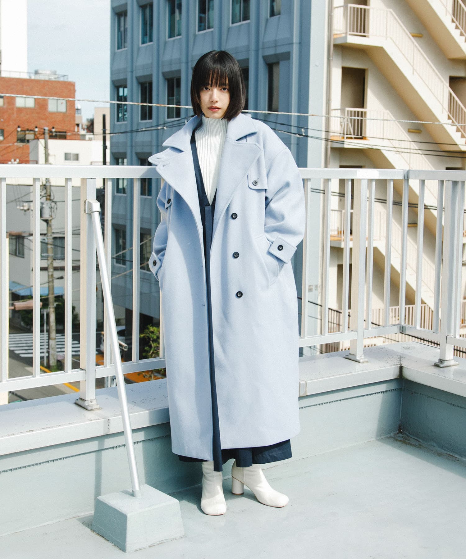 身長：168cm サイズ：38