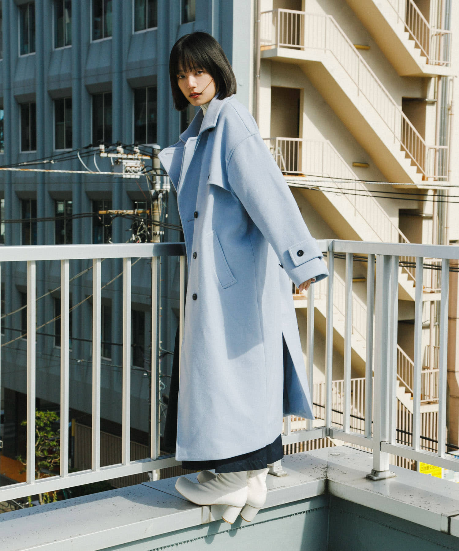 身長：168cm サイズ：38