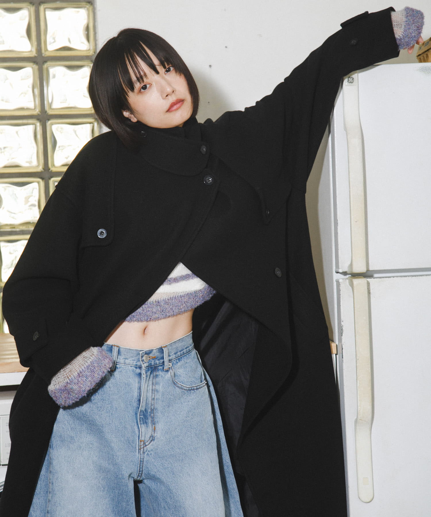 身長：168cm サイズ：38
