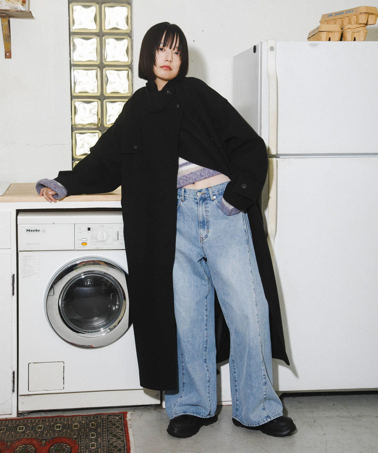 身長：168cm サイズ：38
