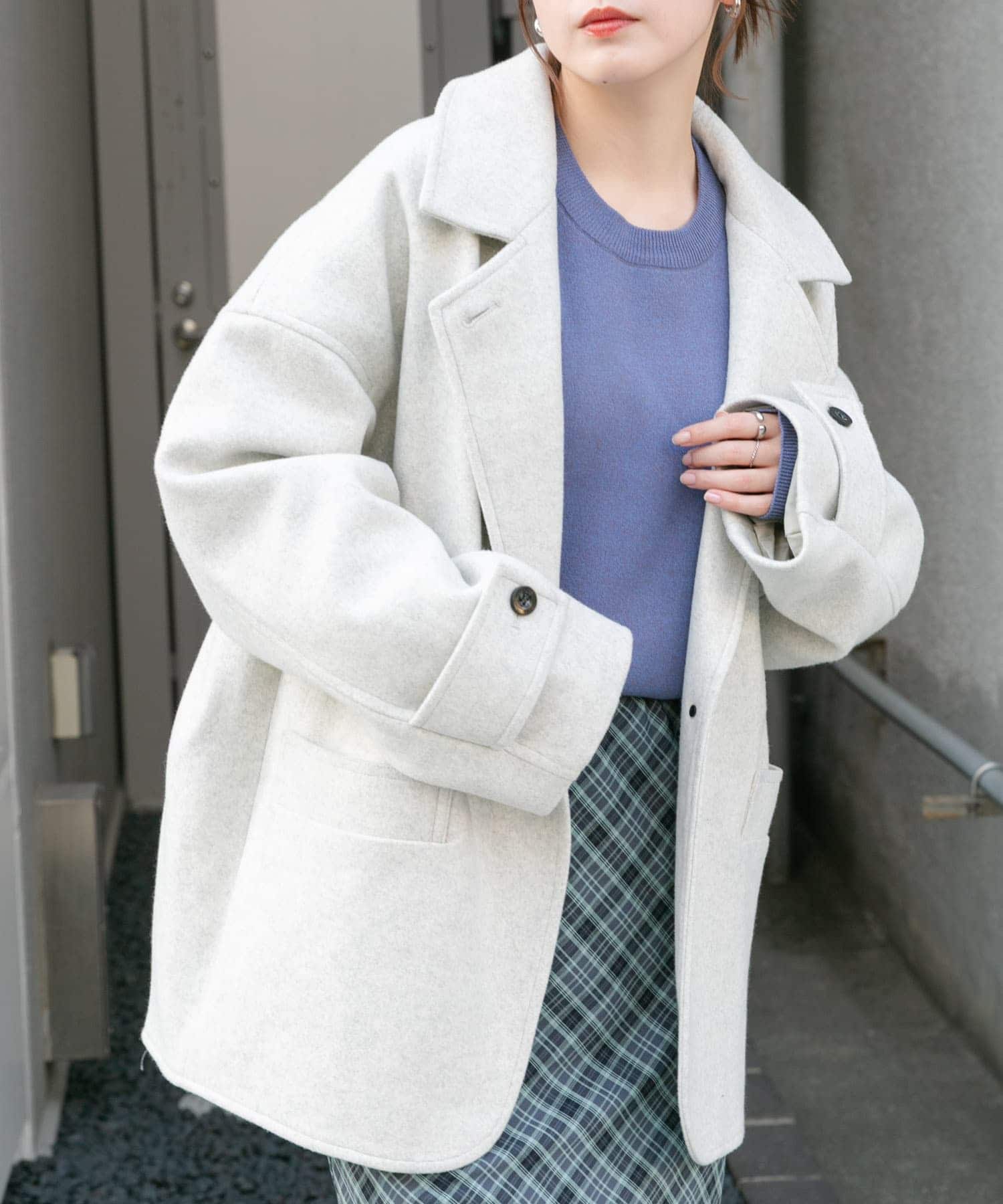 身長：160cm サイズ：one