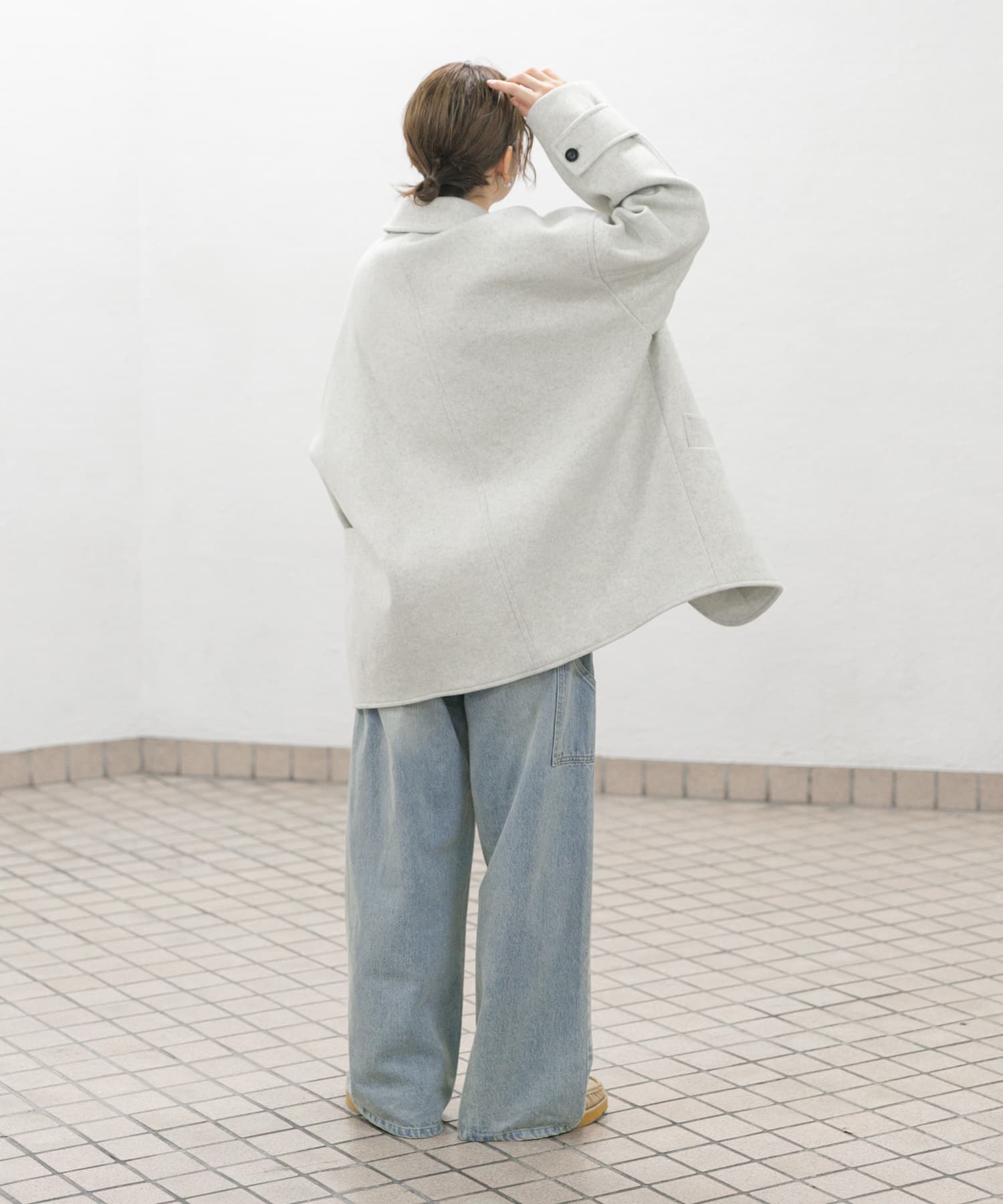 身長：160cm サイズ：one