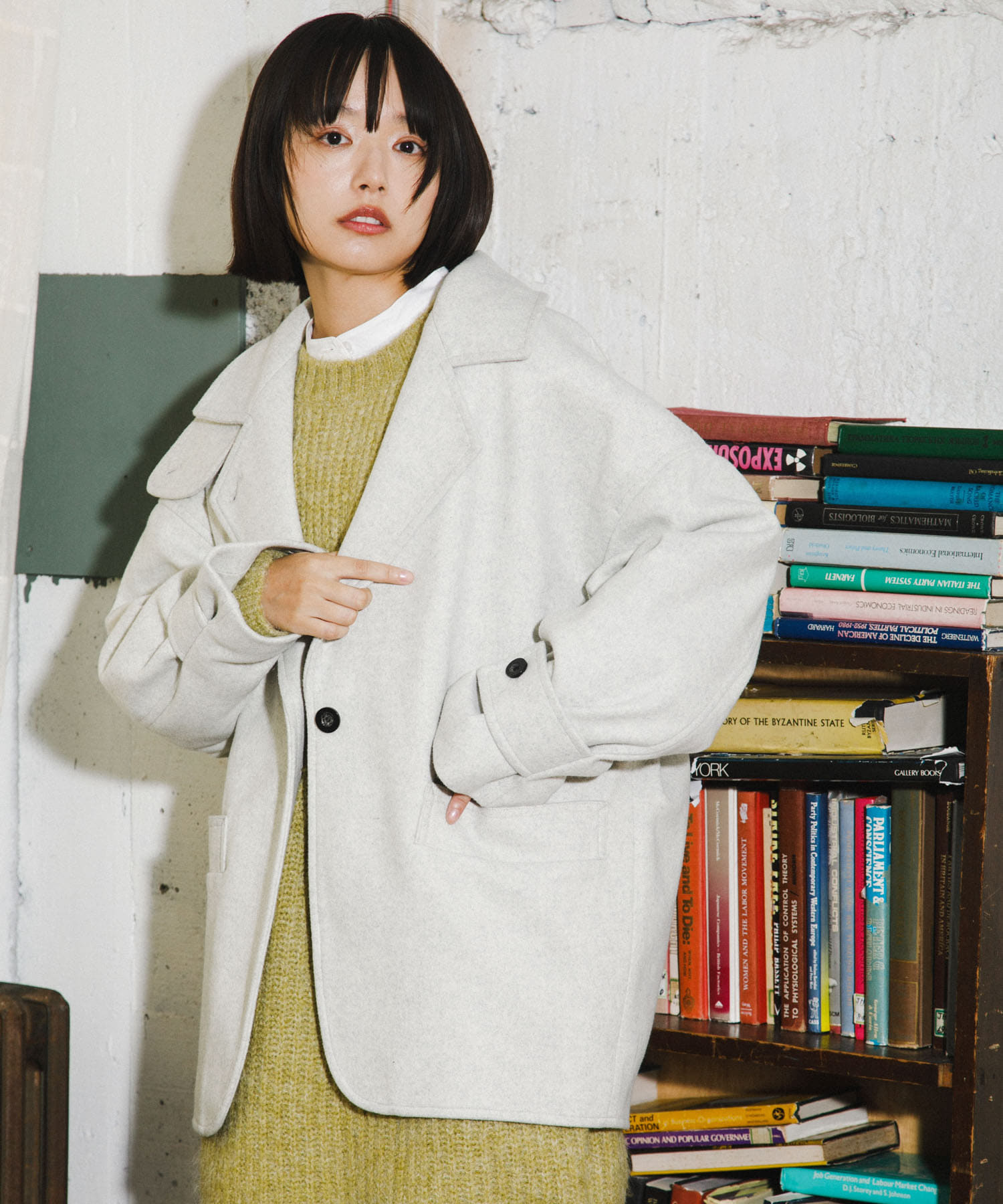 身長：168cm サイズ：one