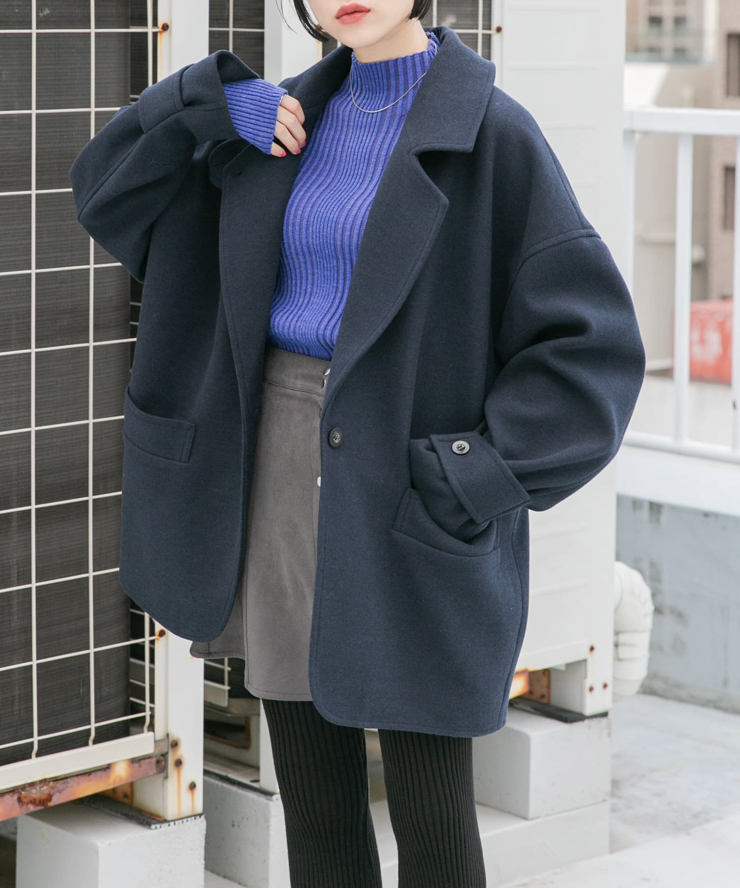 身長：160cm サイズ：one