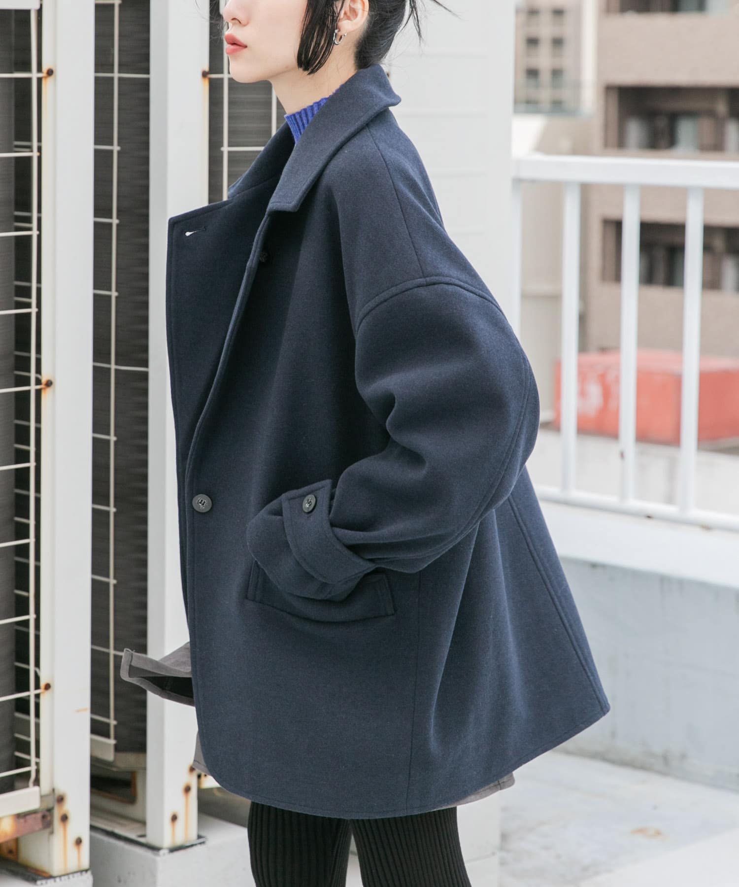 身長：160cm サイズ：one